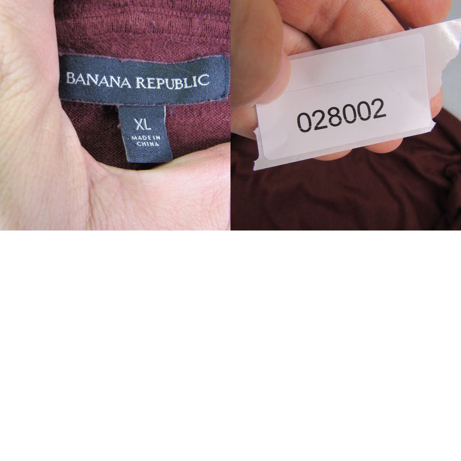 Banana Republic Banana Republic Mens Hoodie XL Red Pullover Knit Lightweight Sweatshirt Hooded Regular Size Type: Sweatshirt Size US XL / EU 56 / 4 - 8 Thumbnail