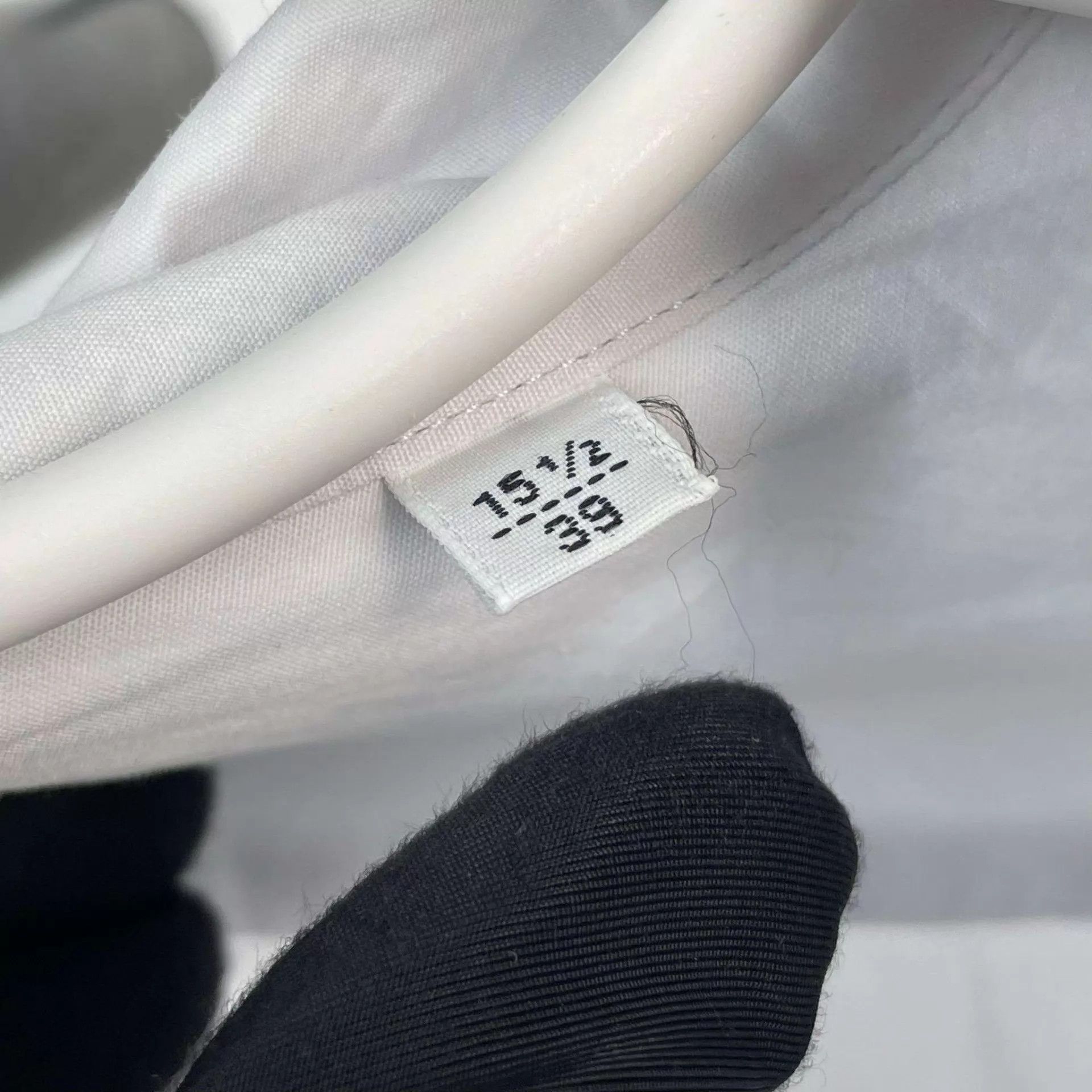 Hermes Hermès 95 New White Cotton Men's Shirt 39 M 175 Size US M / EU 48-50 / 2 - 5 Thumbnail