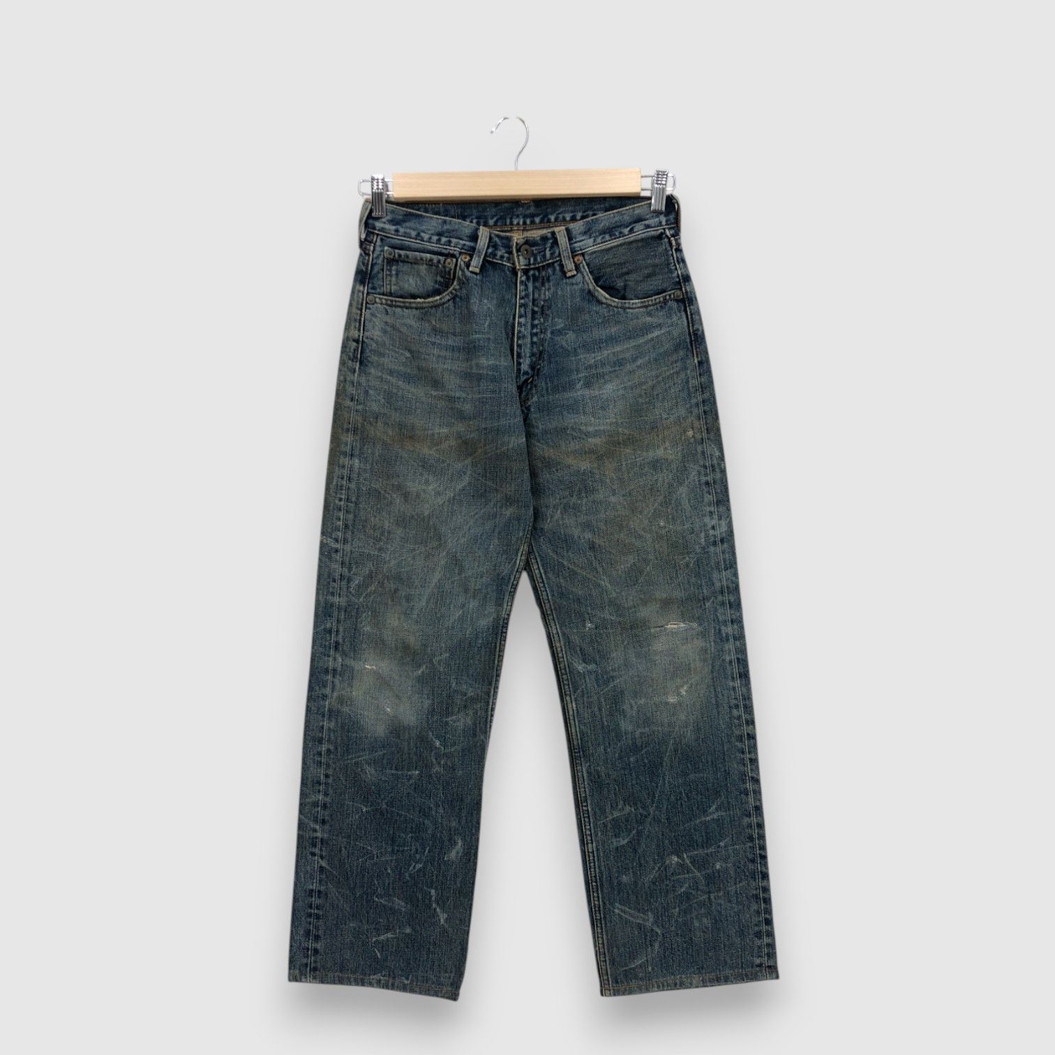 Levi's Vintage Levis 503 Stone Wash Jeans Levi's Dirty Denim Pants Size US 30 / EU 46 - 1 Thumbnail