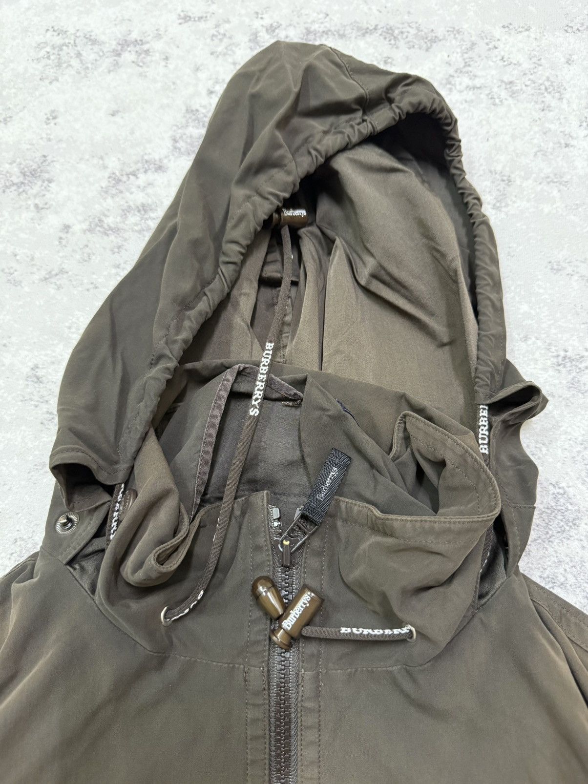 Burberry Vintage Burberrys Two Tone Colour Parka Jacket Hooded Size US M / EU 48-50 / 2 - 7 Thumbnail
