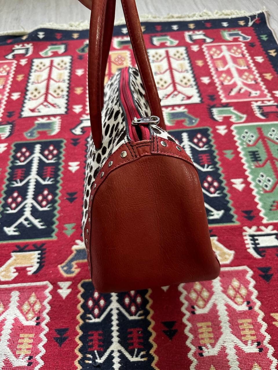 Vintage Crazy Vintage Avantgarde Leather Bag Size ONE SIZE - 3 Thumbnail