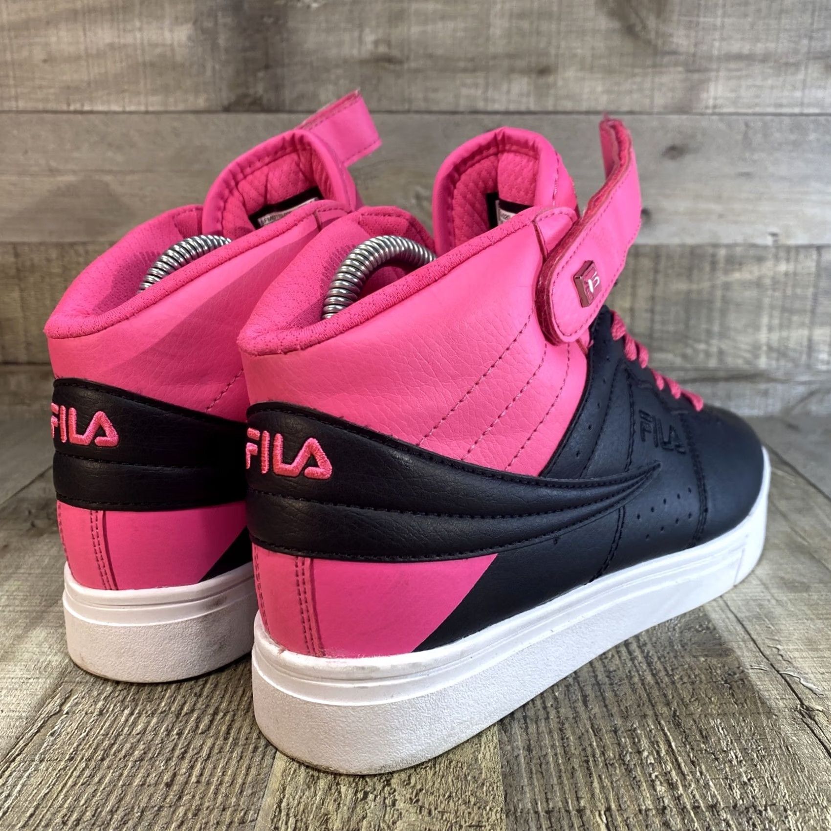 Fila FILA Vulc 13 Harlay Women's High Top Shoes Size 7 Pink Sneaker Size M / US 6-8 / IT 42-44 - 6 Thumbnail
