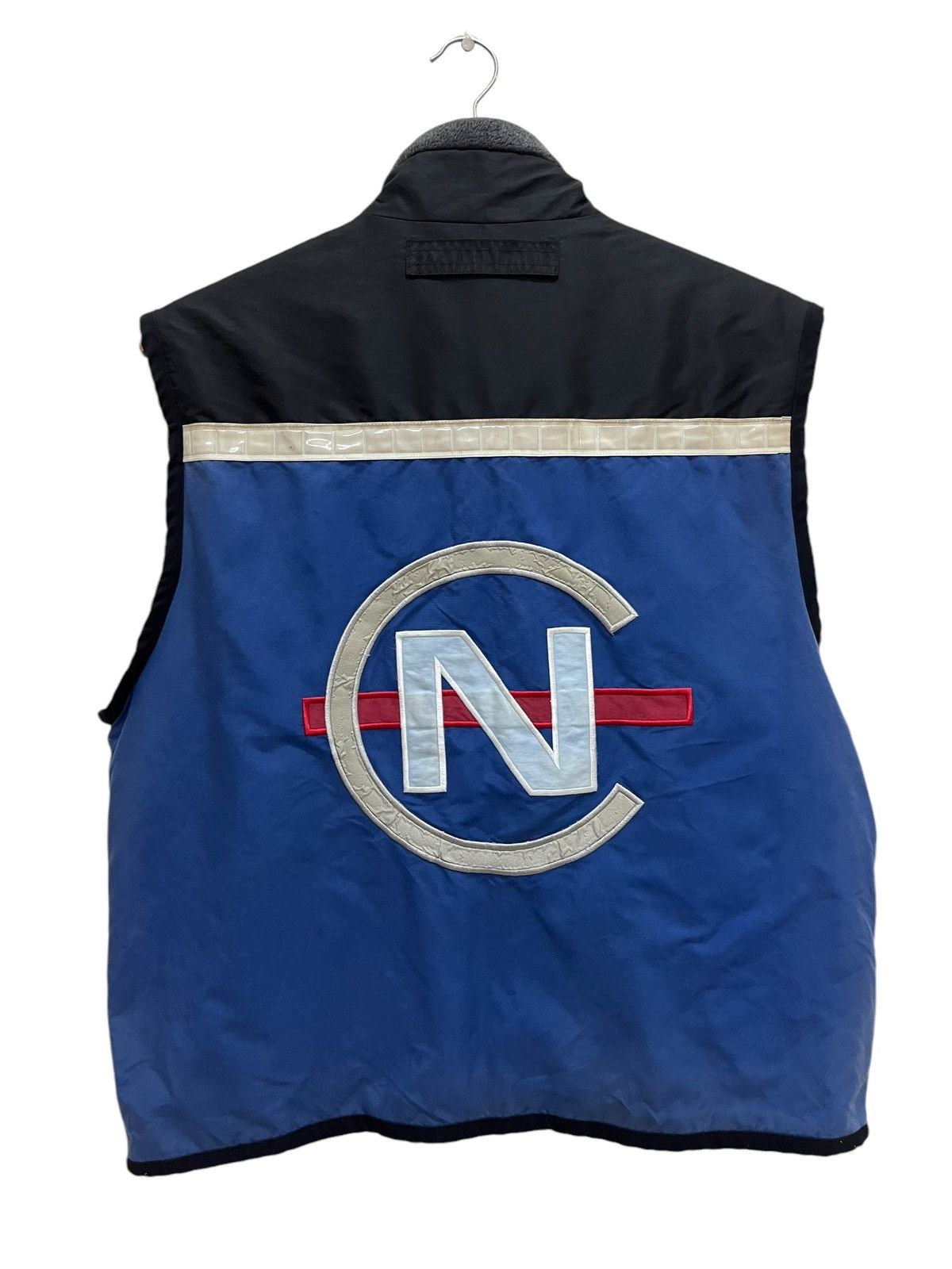 Nautica Vintage Nautica Competition Big Logo Vest Size US S / EU 44-46 / 1 - 1 Thumbnail