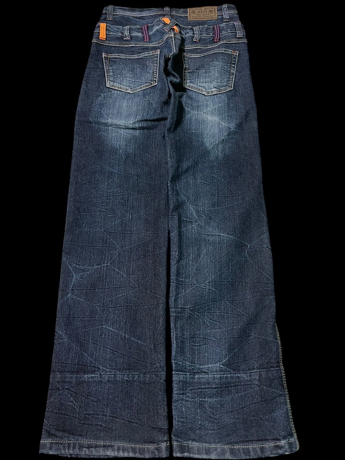 If Six Was Nine × Japanese Brand × Vintage 💥Double Waist💥 90’s Double Focus Japanese Denim Washed Jean Size US 28 / EU 44 - 2 Thumbnail