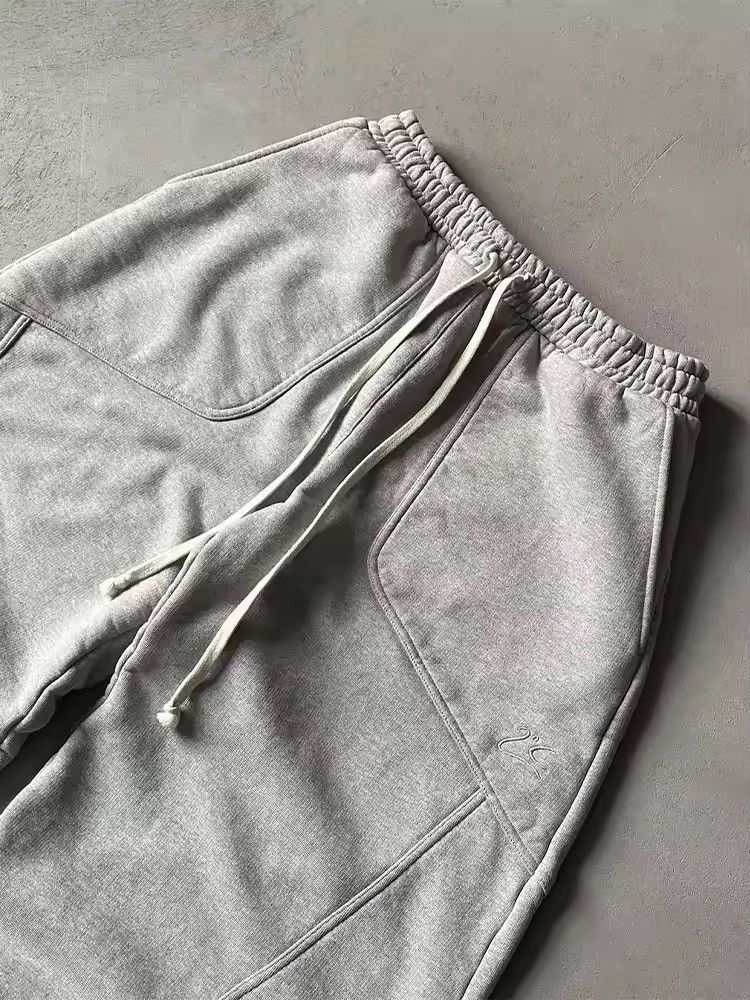 Japanese Brand × Other Embroidered Wideleg Sweatpants Size US 34 / EU 50 - 4 Thumbnail