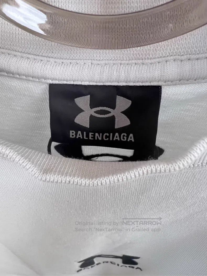 Balenciaga Balenciaga Under Armour Limited Series White Short Sleeve Size US XS / EU 42 / 0 - 5 Thumbnail