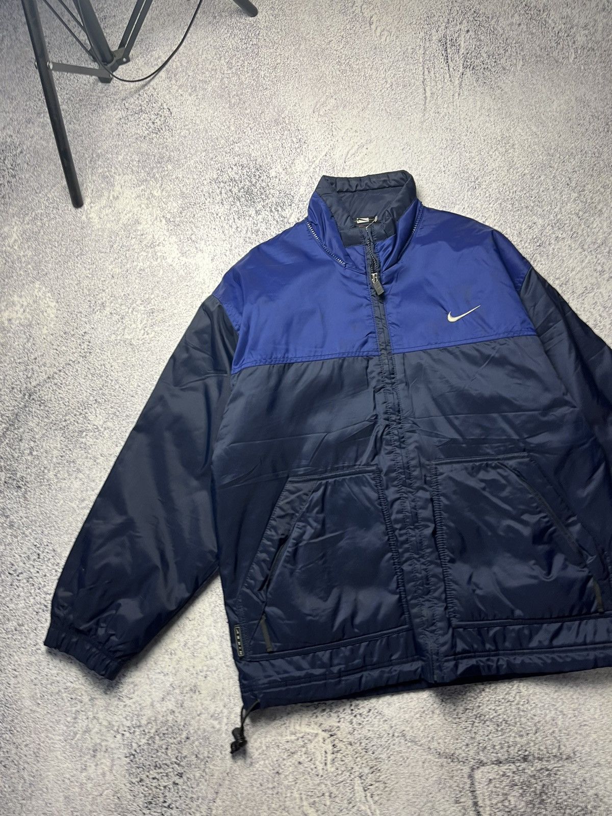 Nike Nike Vintage Nylon Mini Swoosh Logo Light Jacket Size US S / EU 44-46 / 1 - 5 Thumbnail