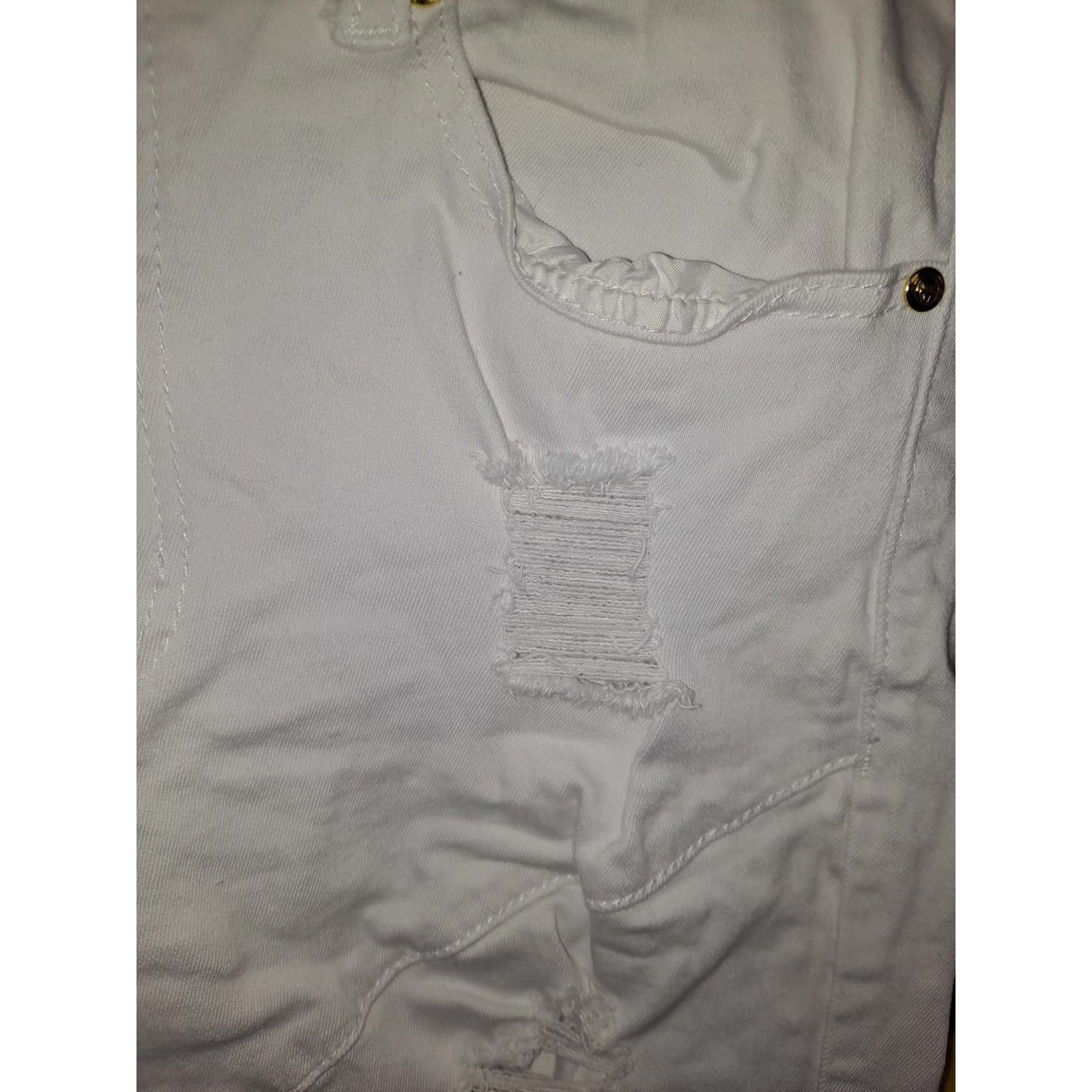 Other Argonaut Distressed White Ultra Slim Jeans Size 34x32 Size US 34 / EU 50 - 8 Thumbnail