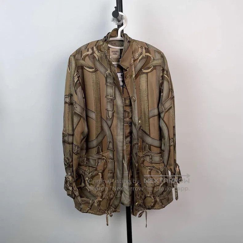 Hermes Patterned Shirt