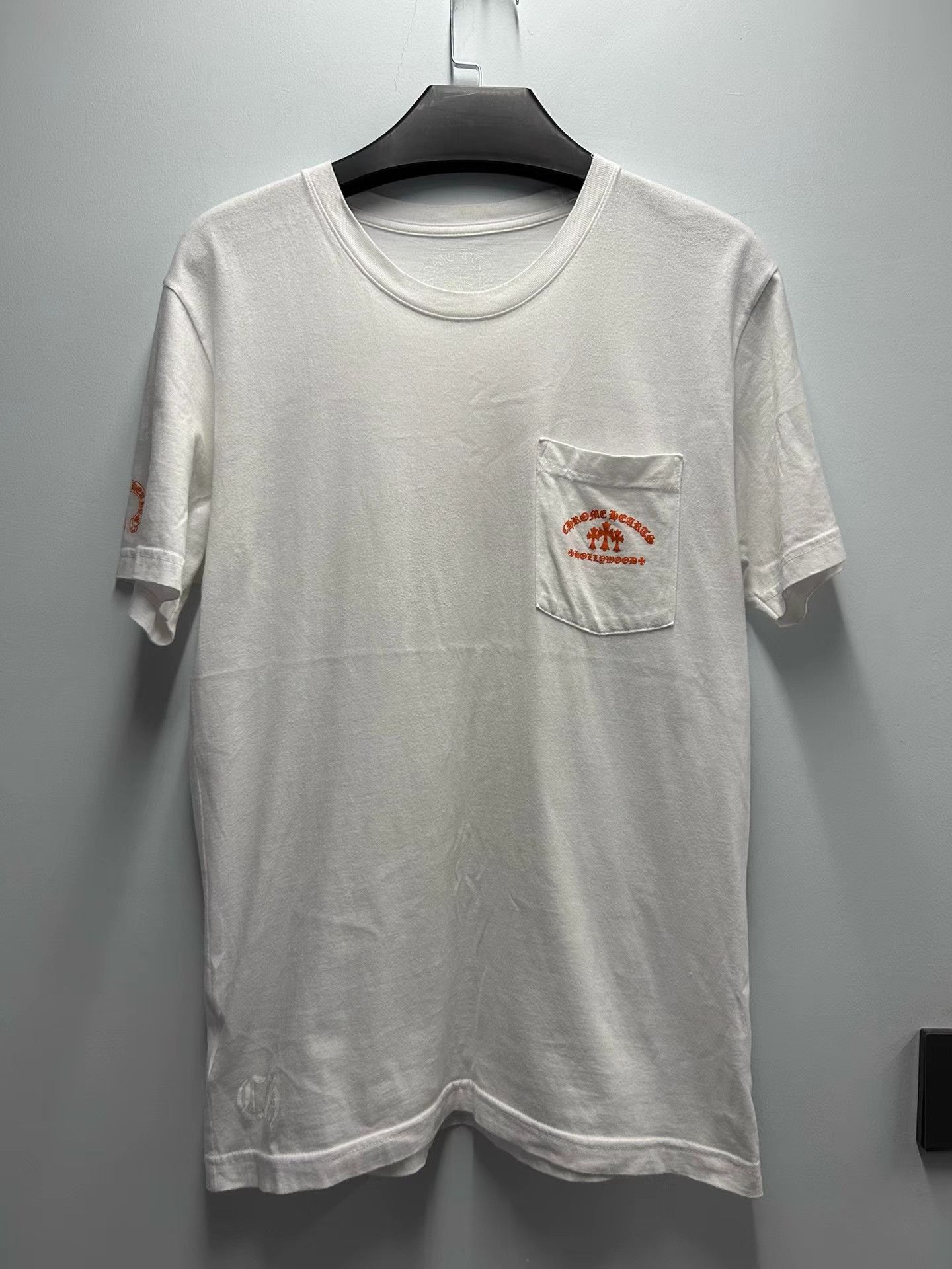 Chrome Hearts Chrome Hearts Orange Cross Short Sleeve Tee Size US M / EU 48-50 / 2 - 2 Thumbnail