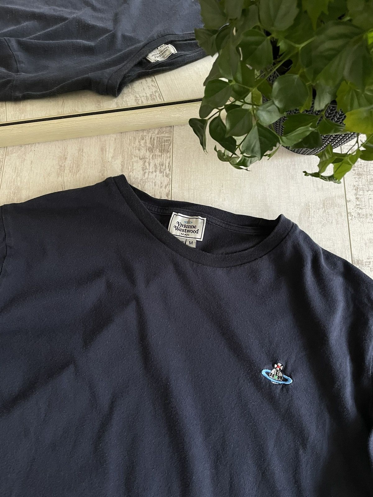 Vivienne Westwood Vivienne Westwood T-Shirt Blue Logo Luxury Size US M / EU 48-50 / 2 - 3 Thumbnail