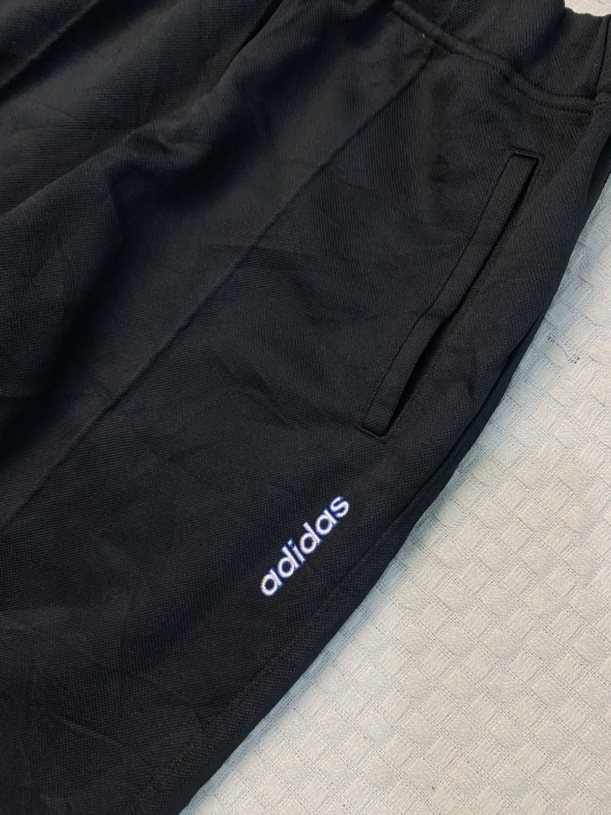 Adidas 💥Vintage ADIDAS 90S LONG TRACK PANTS BLACK Size US 28 / EU 44 - 5 Thumbnail
