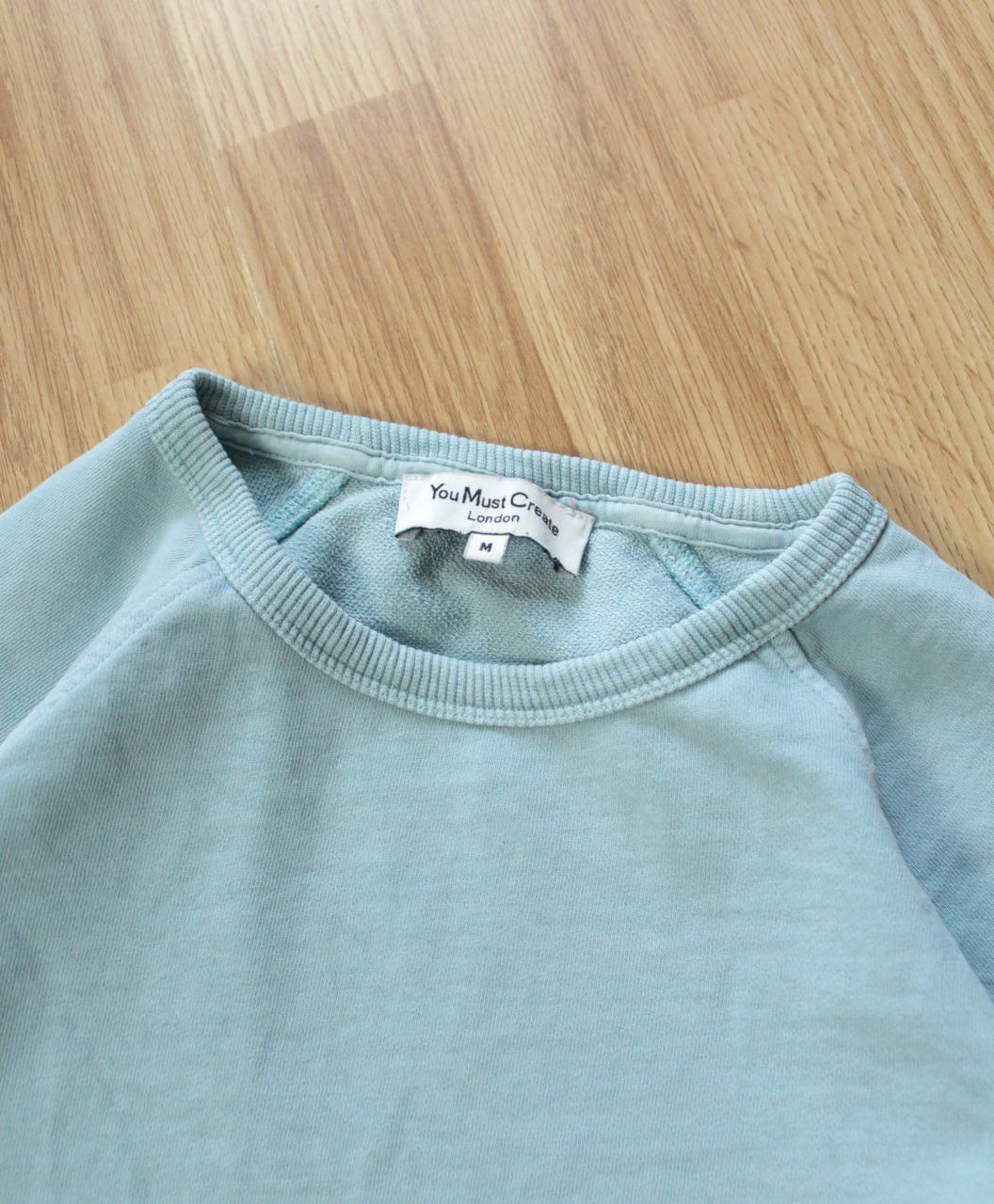 YMC 🔥 You Must Create Cotton Sweatshirt YMC Baby Blue Basic Size US M / EU 48-50 / 2 - 2 Thumbnail