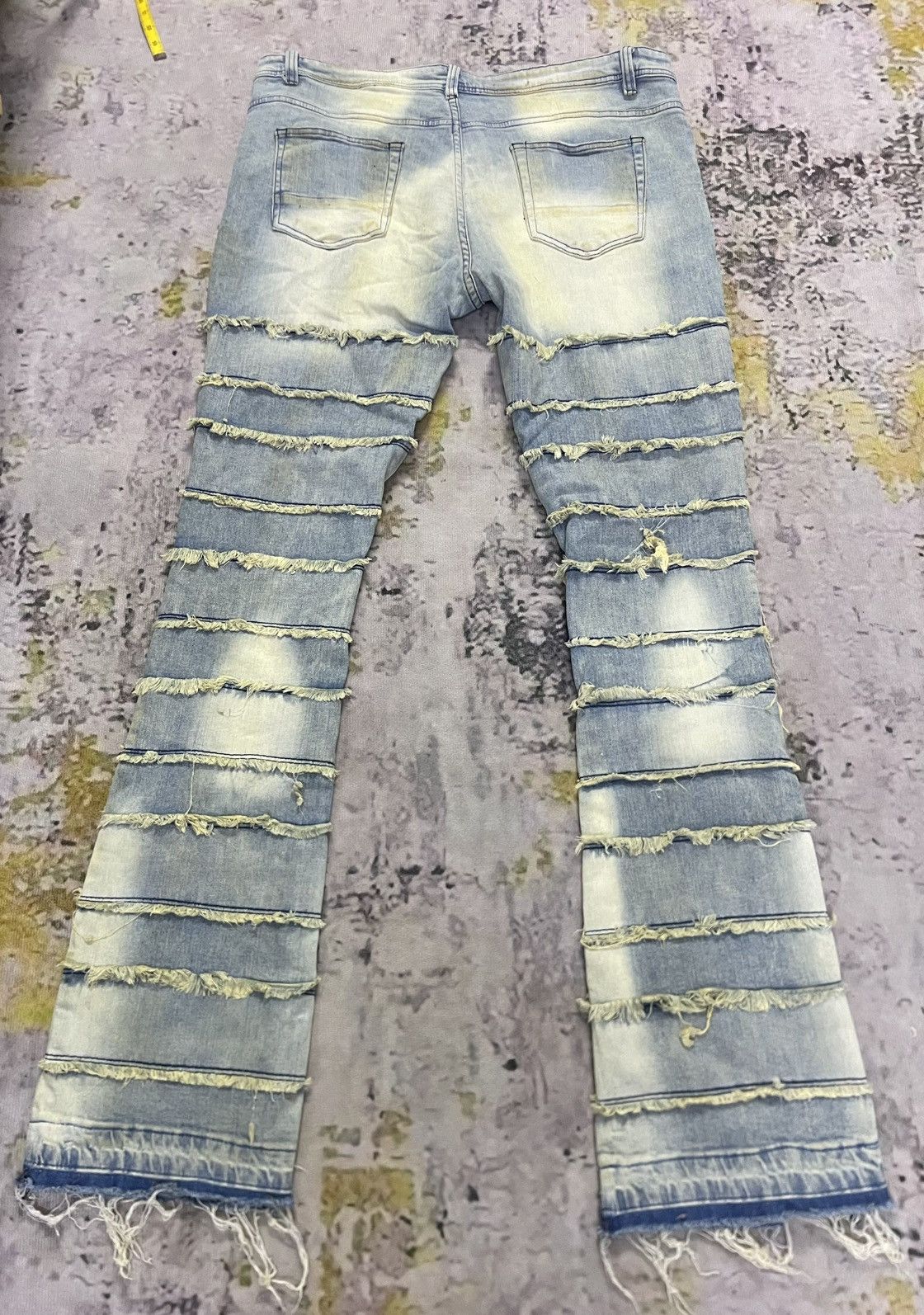 Other Stacked Jeans Retro Streetware Size US 40 / EU 56 - 2 Thumbnail