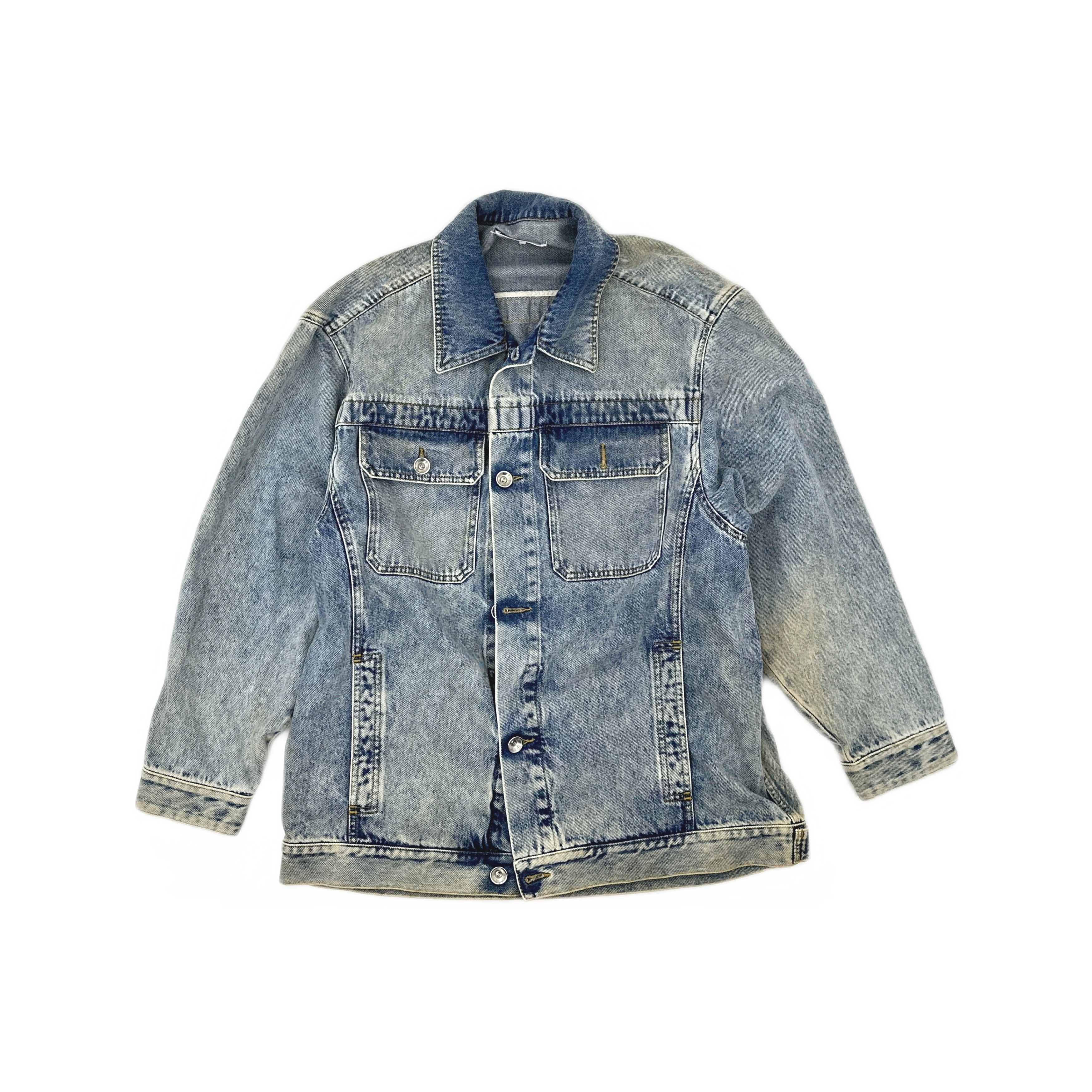 Maison Margiela Maison Margiela Light Wash Denim Jacket XS Size XS / US 0-2 / IT 36-38 - 1 Thumbnail