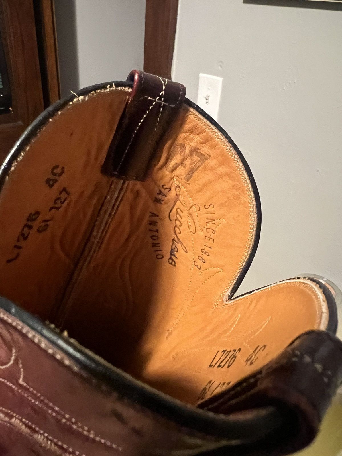 Lucchese Lucchese Cowboy Boots sz 4C Size US 4 / IT 34 - 9 Thumbnail