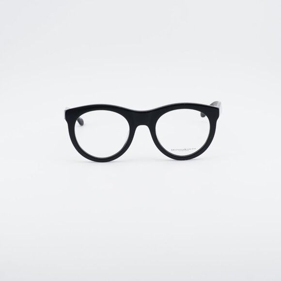 Donna Karan Donna Karan DO5005 003 Eyeglasses - Crystal Black 50mm Round Size ONE SIZE - 2 Thumbnail