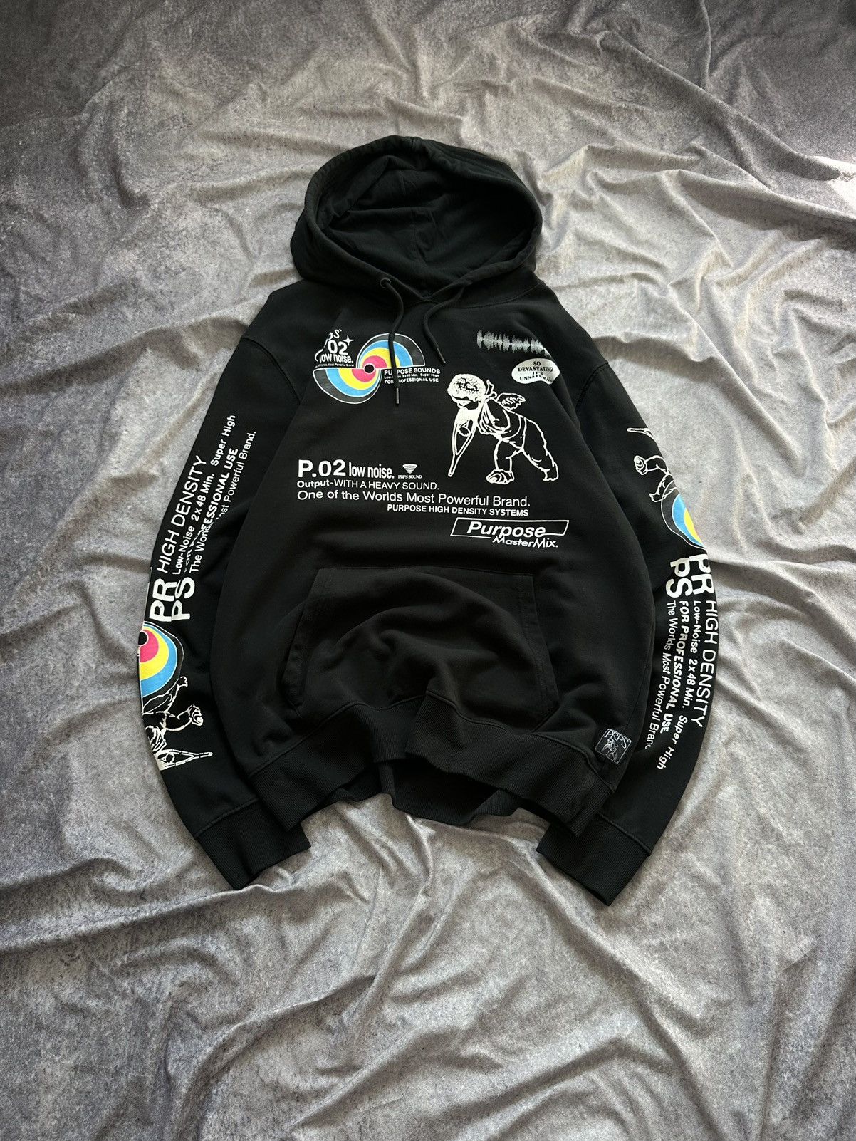 Prps Prps Ramah Purpose Sounds Master Mix Black Hoodie Size M Size US M / EU 48-50 / 2 - 1 Thumbnail