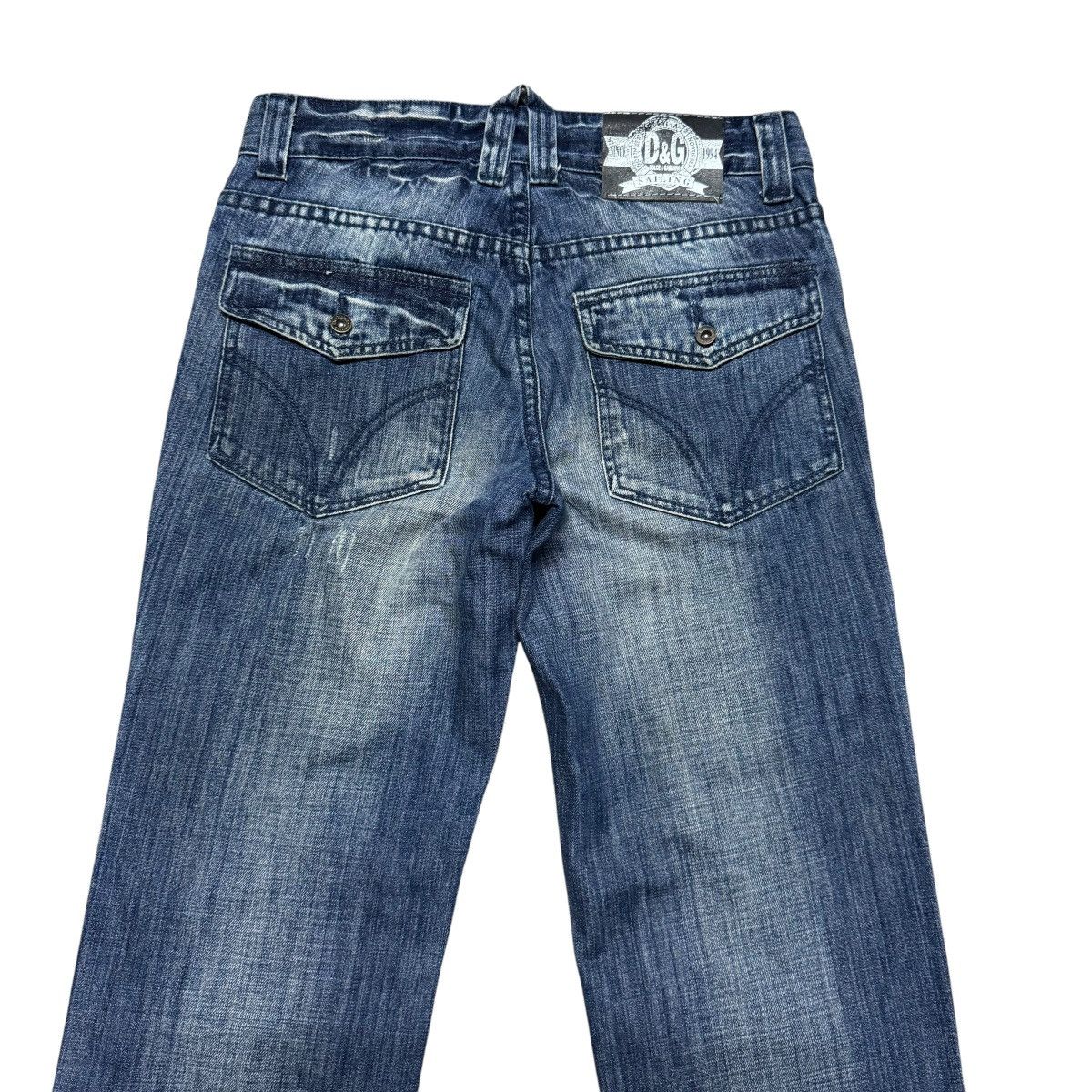 Dolce & Gabbana Dolce & Gabbana Extreme Denim Expose Zipper Jeans Size US 30 / EU 46 - 9 Thumbnail
