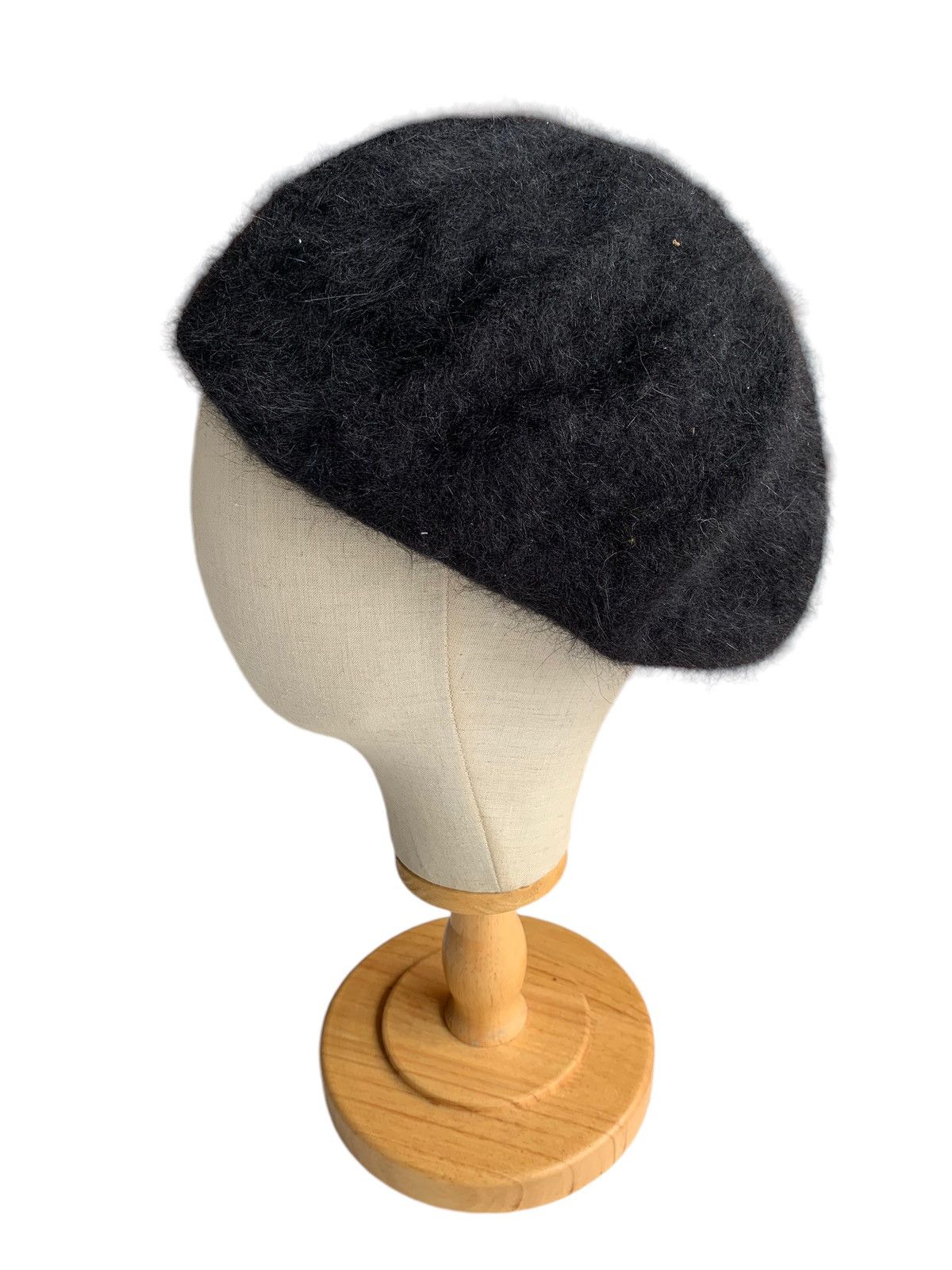 Beams Plus × If Six Was Nine × Japanese Brand Beams Fur Distressed Punk Style Wool Beret Hats Size ONE SIZE - 2 Thumbnail