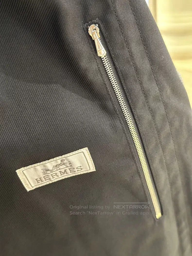 Hermes Hermes Men's Cool and Stylish Jacket Black Coat Clothing Size US L / EU 52-54 / 3 - 7 Thumbnail