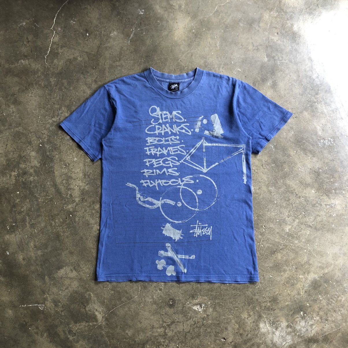 Stussy × Vintage Vintage Stussy Rare Streetwear USA 🍒 Size US S / EU 44-46 / 1 - 1 Thumbnail