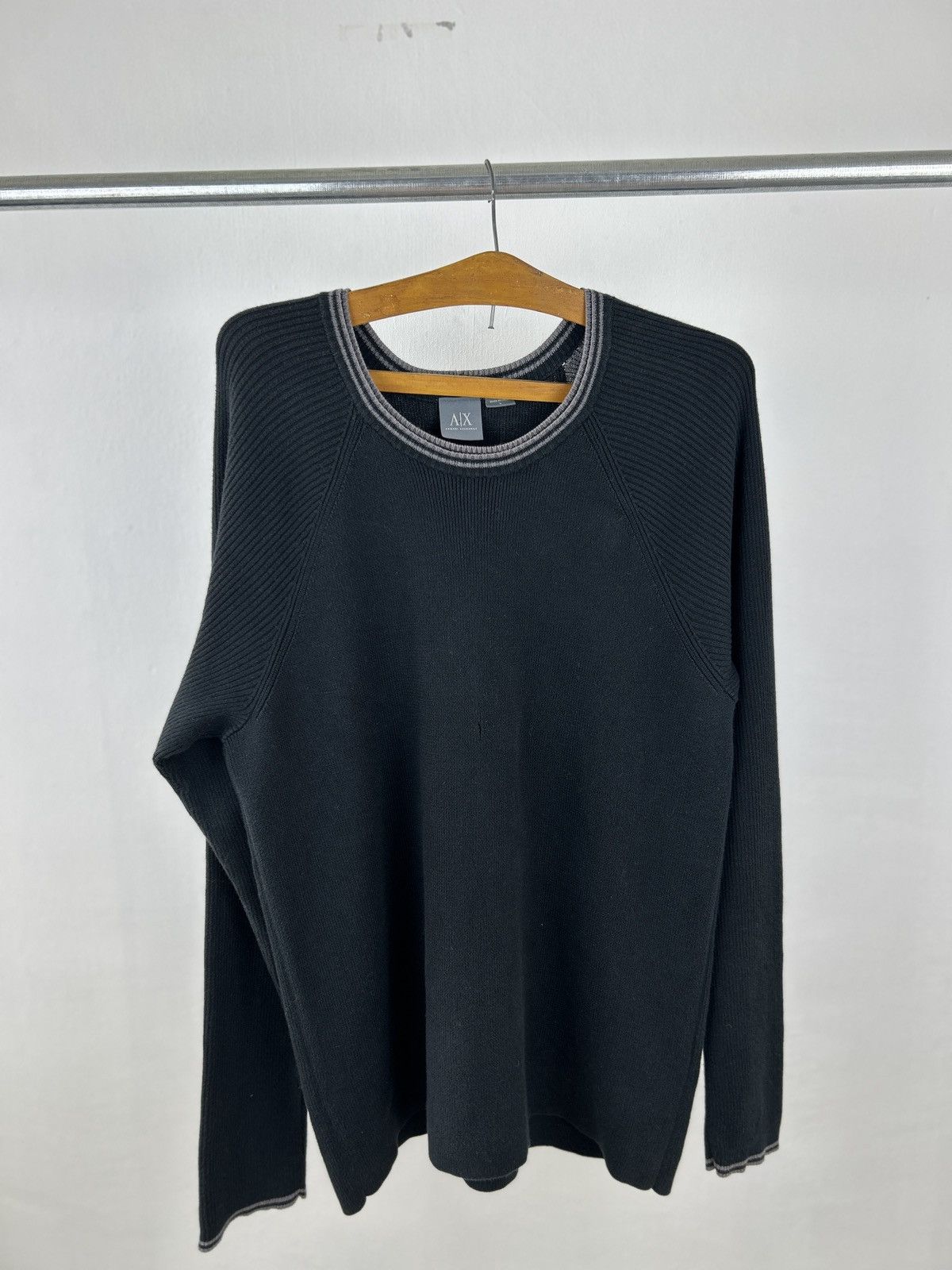 Giorgio Armani giorgio armani emblem sweater Size US M / EU 48-50 / 2 - 1 Thumbnail