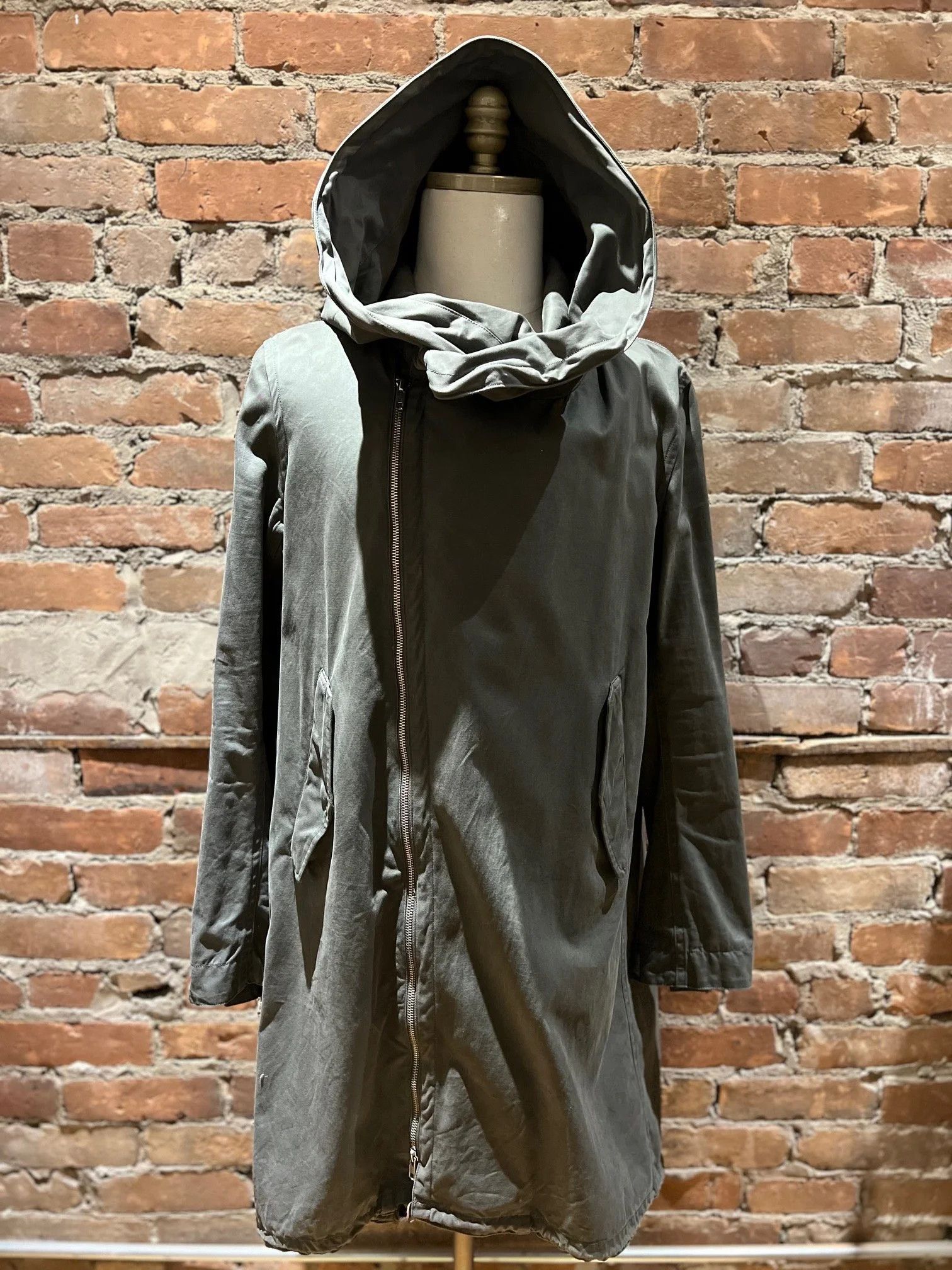 Nude: Masahiko Maruyama Masahiko Maruyama Green Khaki Fishtail Parka Jacket Size US M / EU 48-50 / 2 - 4 Thumbnail