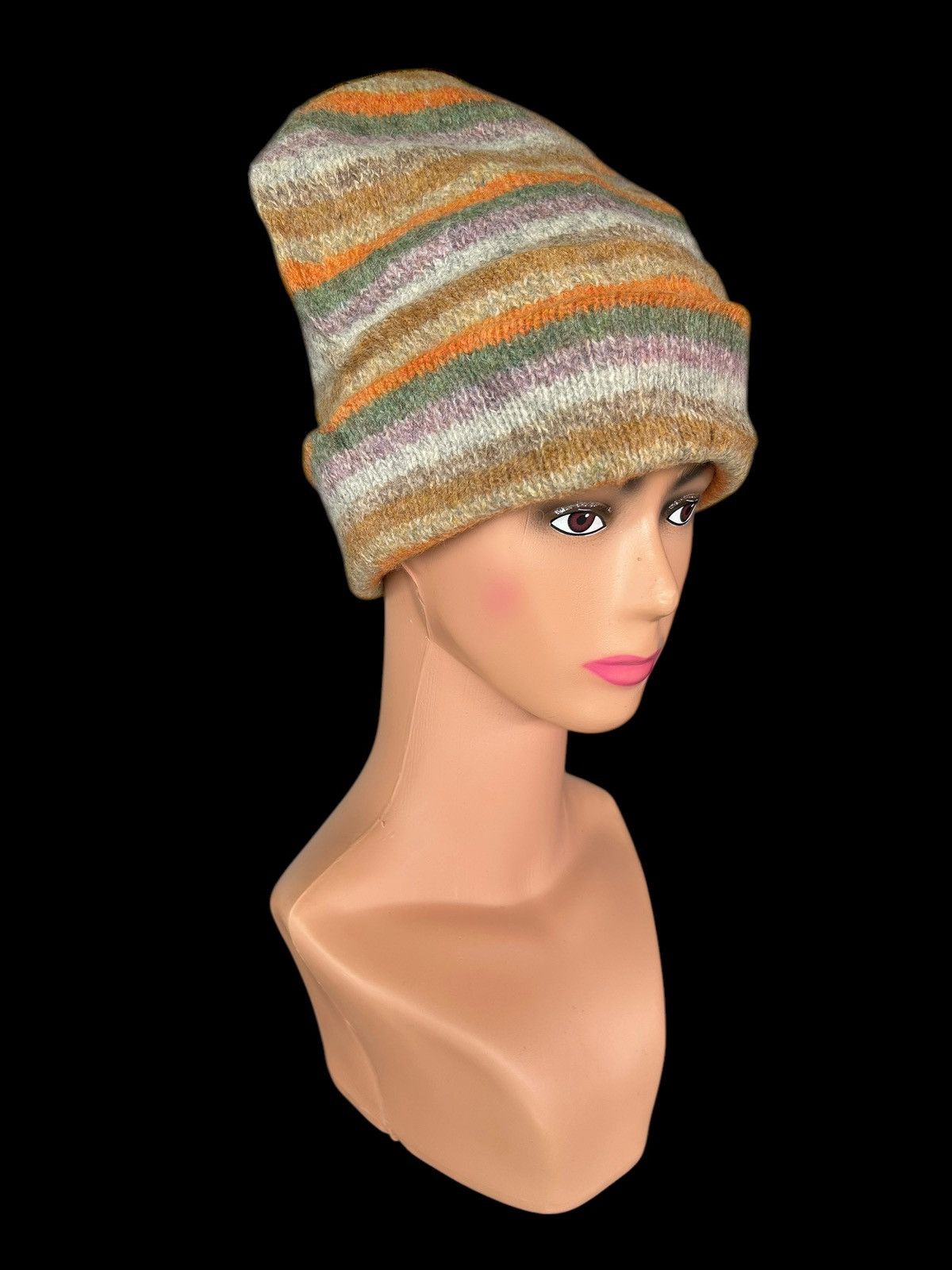 Japanese Brand × Kapital Robert Sim Made in Scotland Wool Beanie Hats Size ONE SIZE - 2 Thumbnail