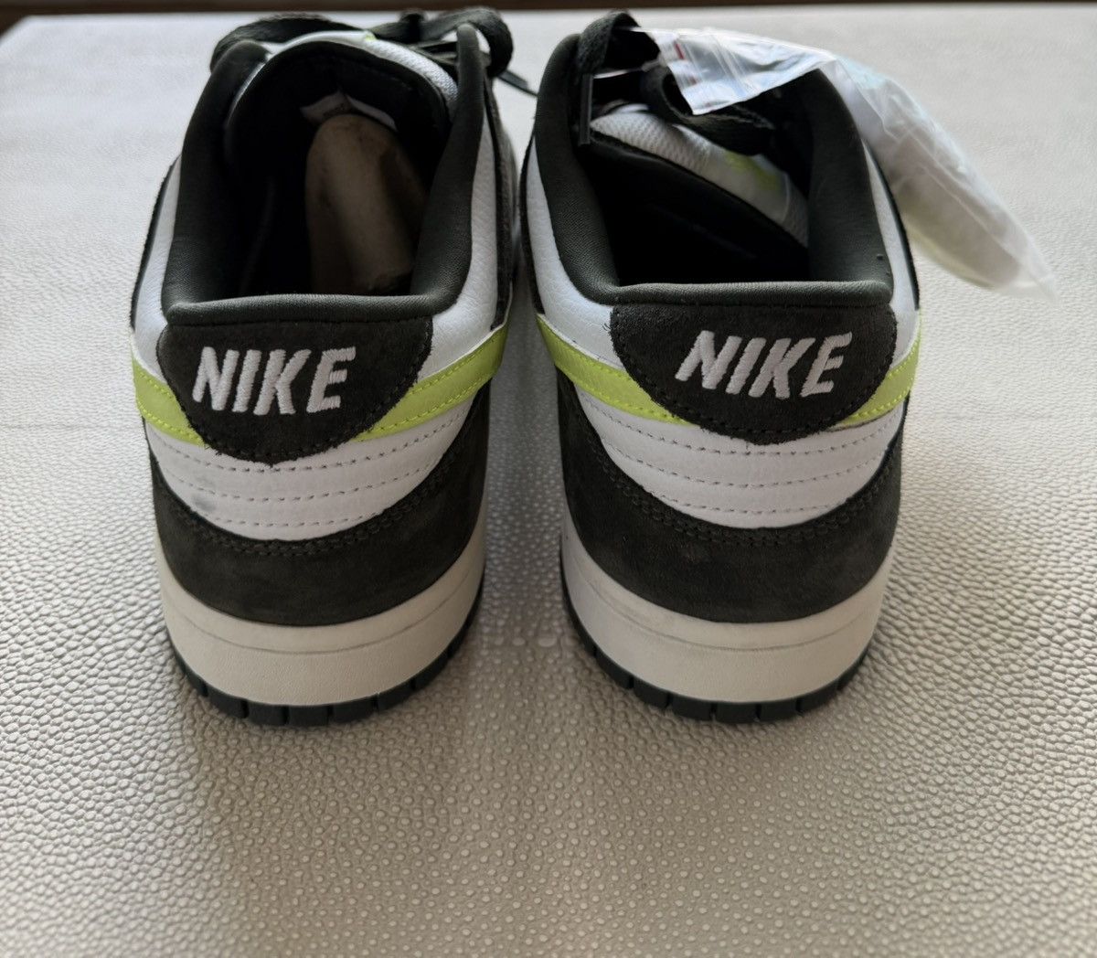 Nike Nike Dunk Low ‘Black White Volt’ Size US 10.5 / EU 43-44 - 2 Thumbnail