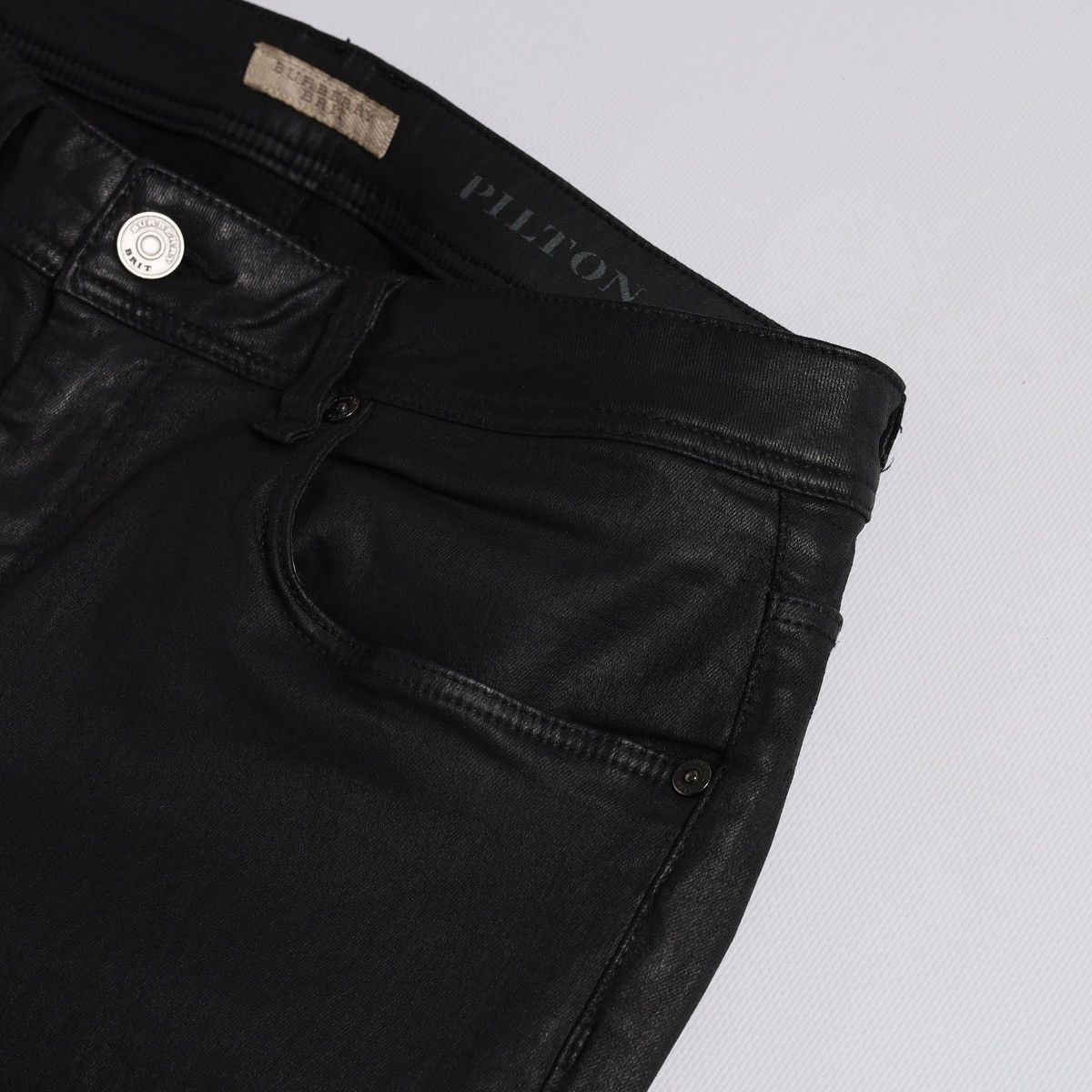 Burberry Burberry Pilton Skinny Ankle Pants Biker Trousers Size 30" / US 8 / IT 44 - 6 Thumbnail