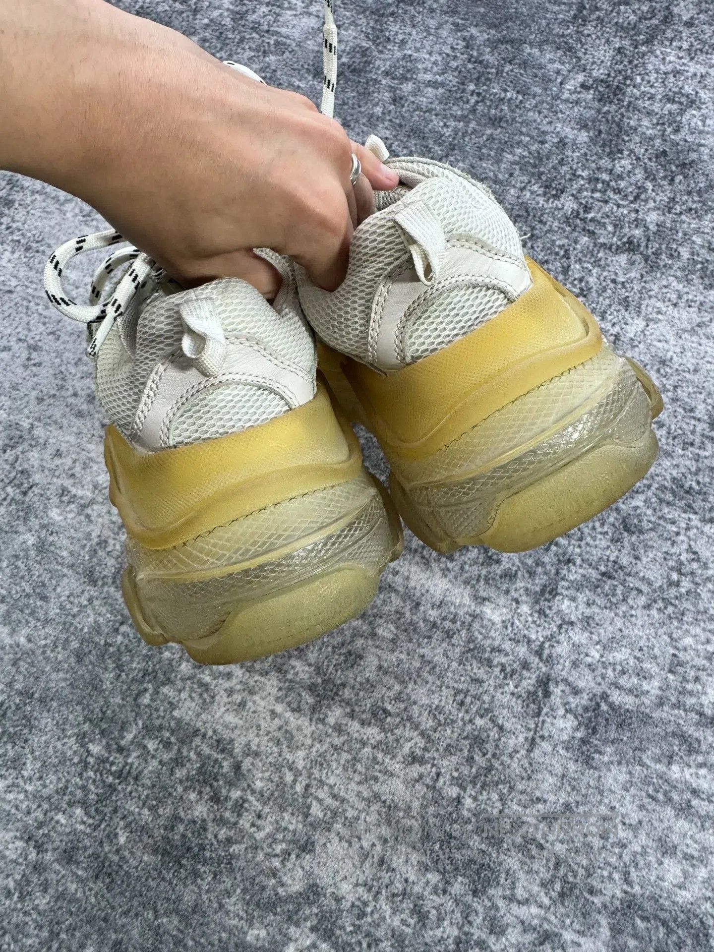 Balenciaga Balenciaga Triple S Clear Sole Chunky Sneakers| Size US 6.5 / IT 36.5 - 5 Thumbnail