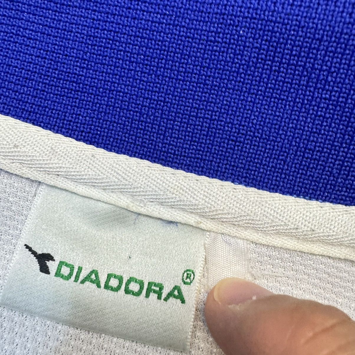 Diadora Bologna 98/99 away longsleeves shirt Size US XL / EU 56 / 4 - 6 Thumbnail