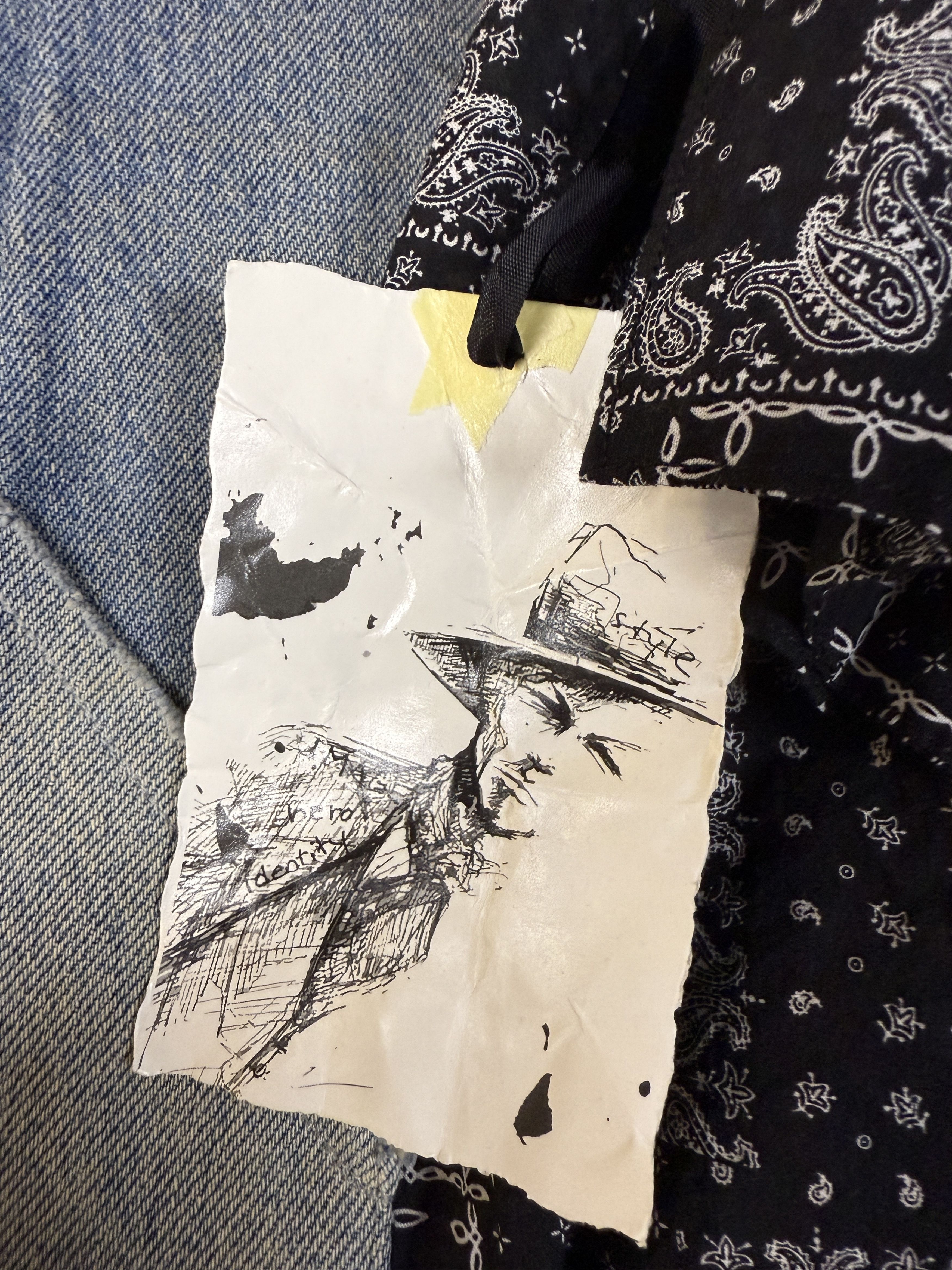 Greg Lauren Greg Lauren Bandana Long GL1 Kimono Size US XL / EU 56 / 4 - 8 Thumbnail