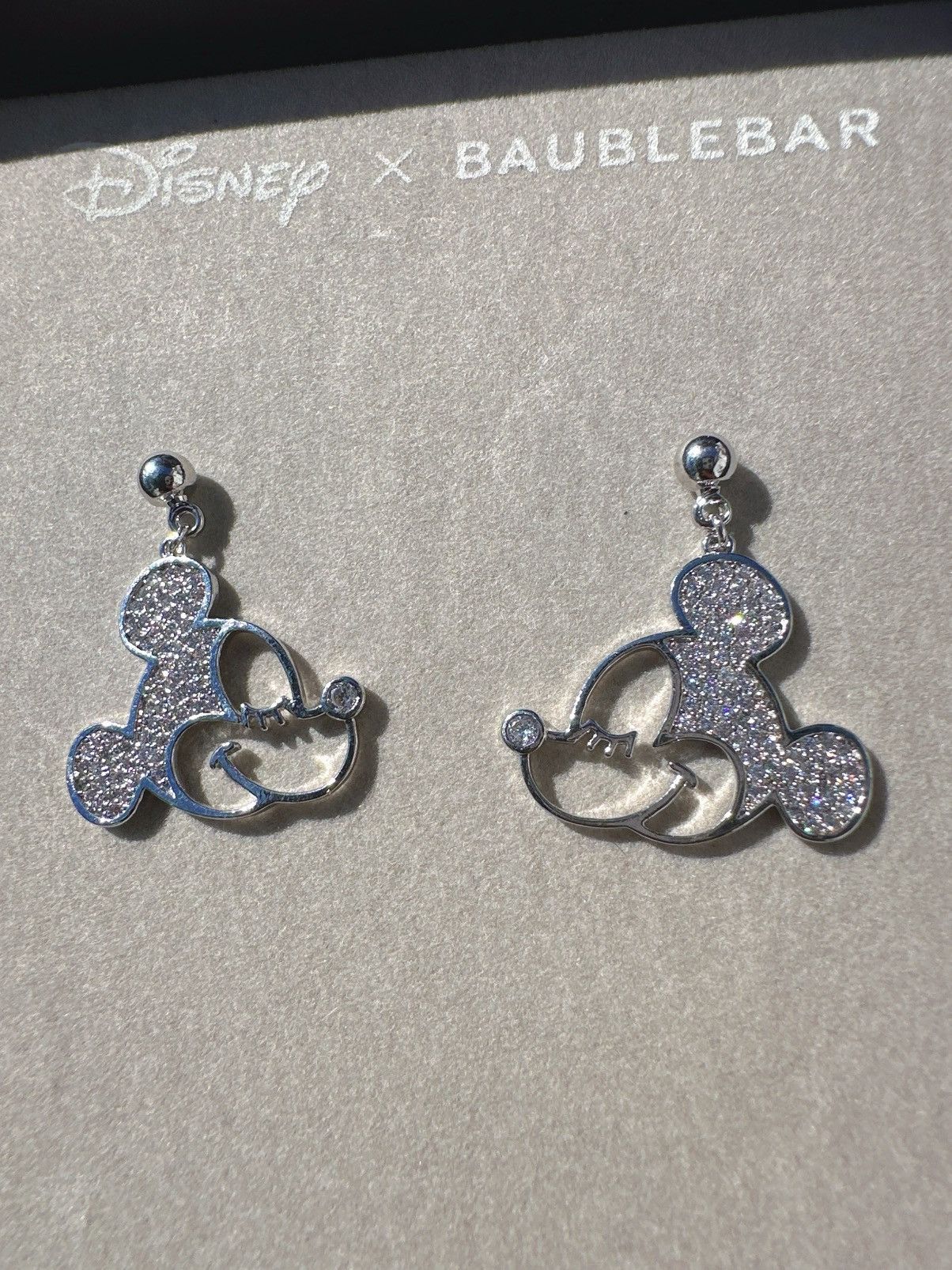 Disney Disney X BAUBLEBAR silver / gold tone diamonds paved Mickey Size ONE SIZE - 5 Thumbnail