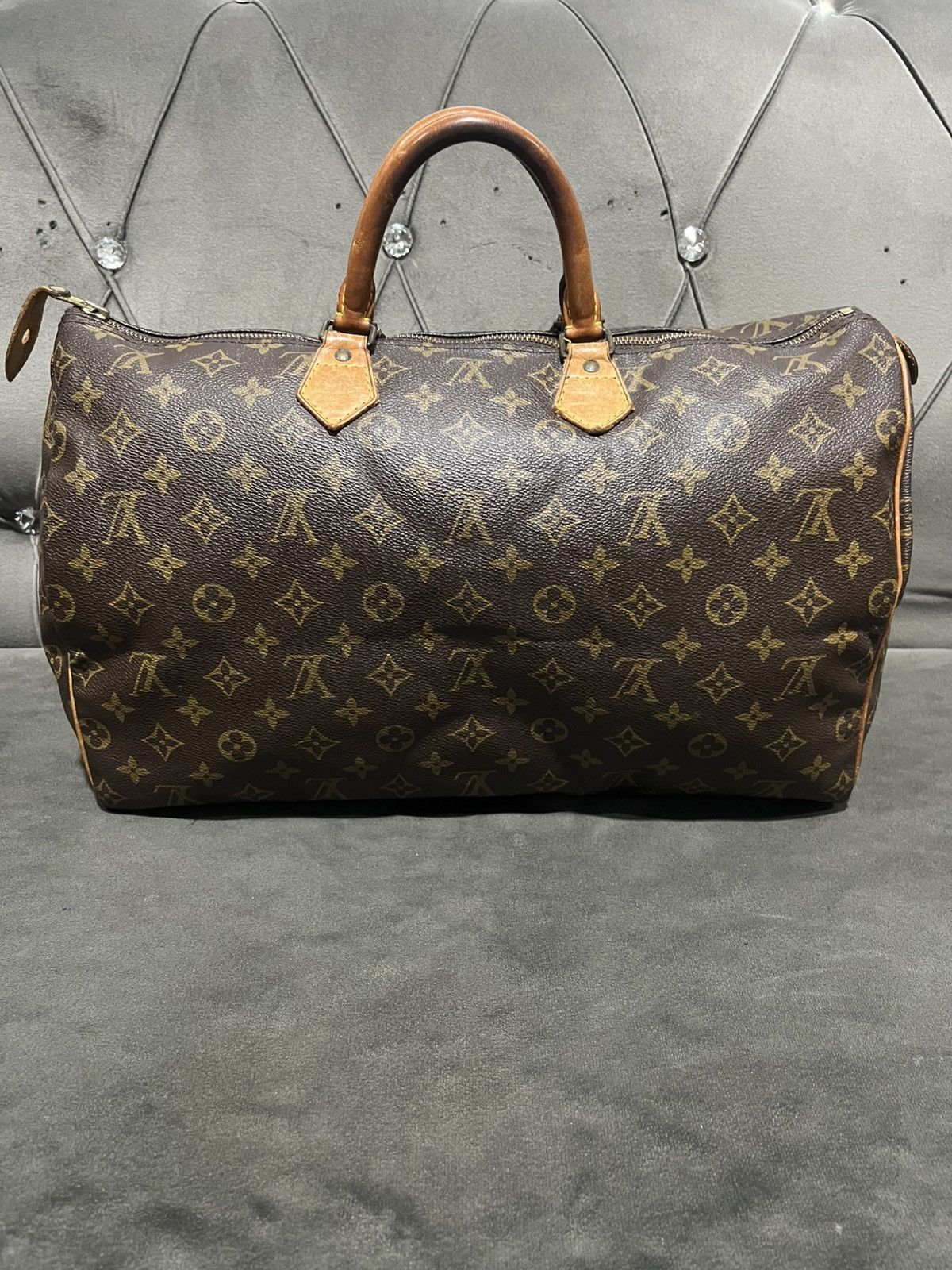 Louis Vuitton Authentic LOUIS VUITTON Monogram Speedy 40 Size ONE SIZE - 2 Thumbnail