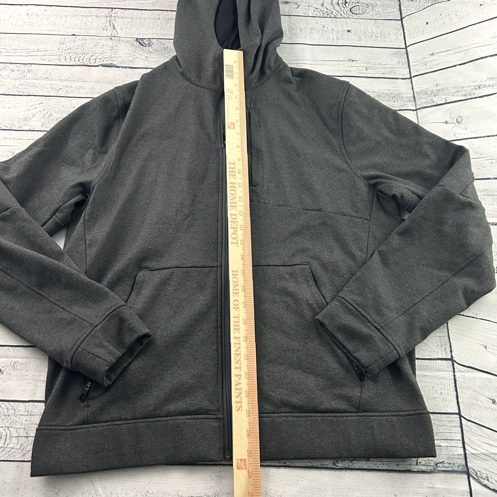 Lululemon Lululemon City Sweat Zip Fleece Hoodie Mens Large Gray Shirt City Hoodie L Mens Gray 90s Fashion? Size US L / EU 52-54 / 3 - 2 Thumbnail