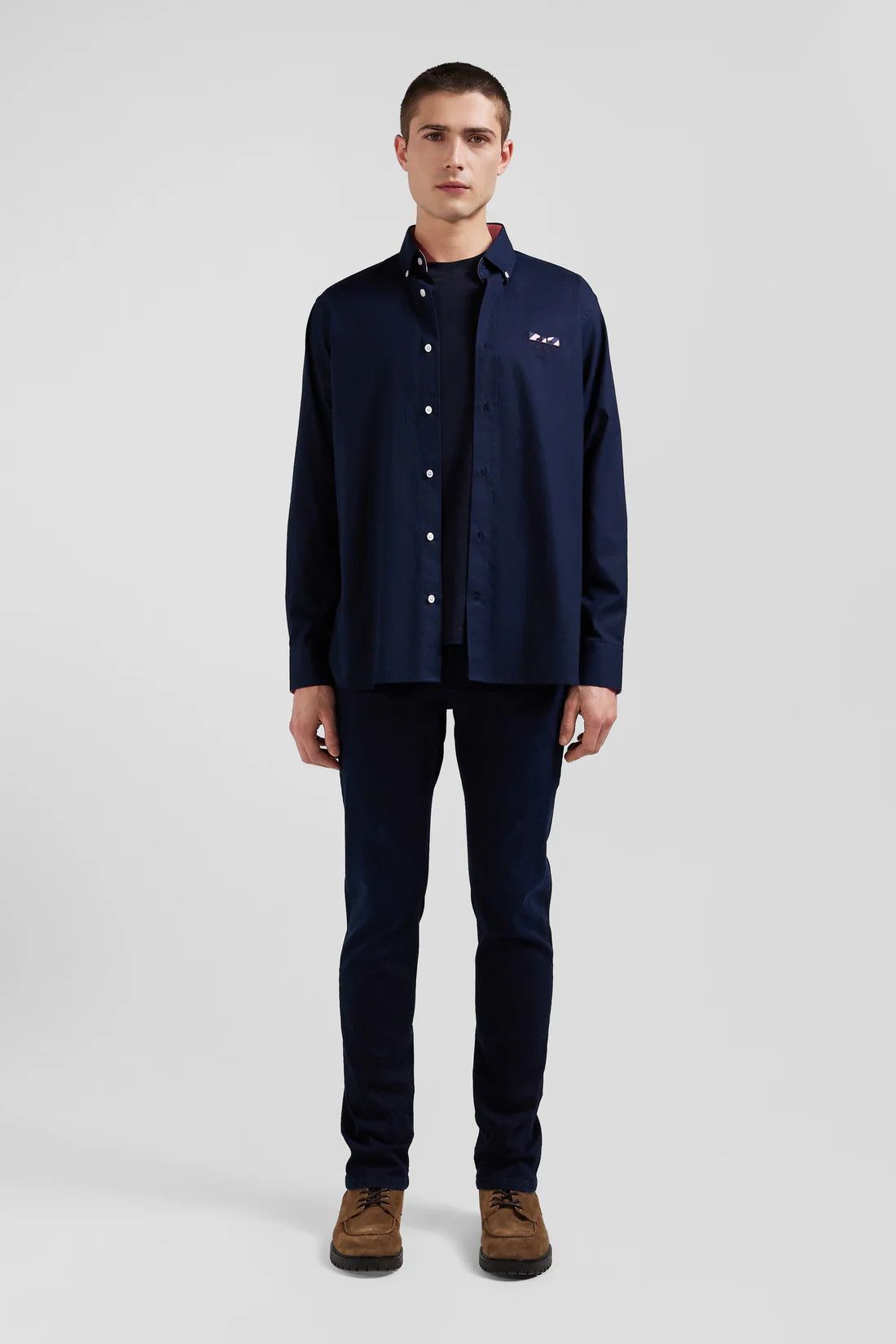 Eden Park o1s22i1n1024 Oxford Shirt in Blue Size US S / EU 44-46 / 1 - 3 Thumbnail