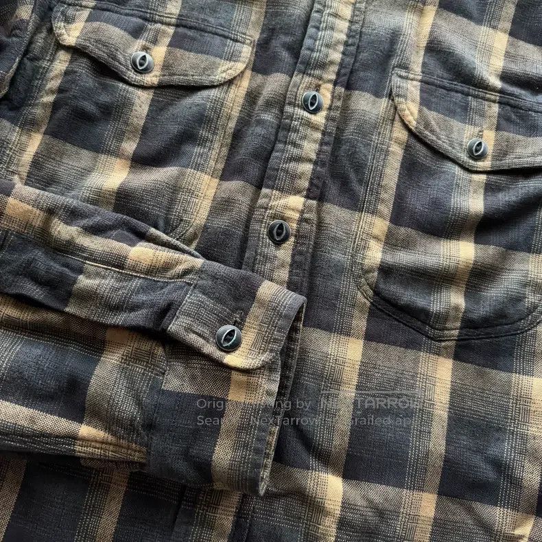 Other RRL Ralph Lauren Heavy double-layer plaid shirt Size US M / EU 48-50 / 2 - 6 Thumbnail