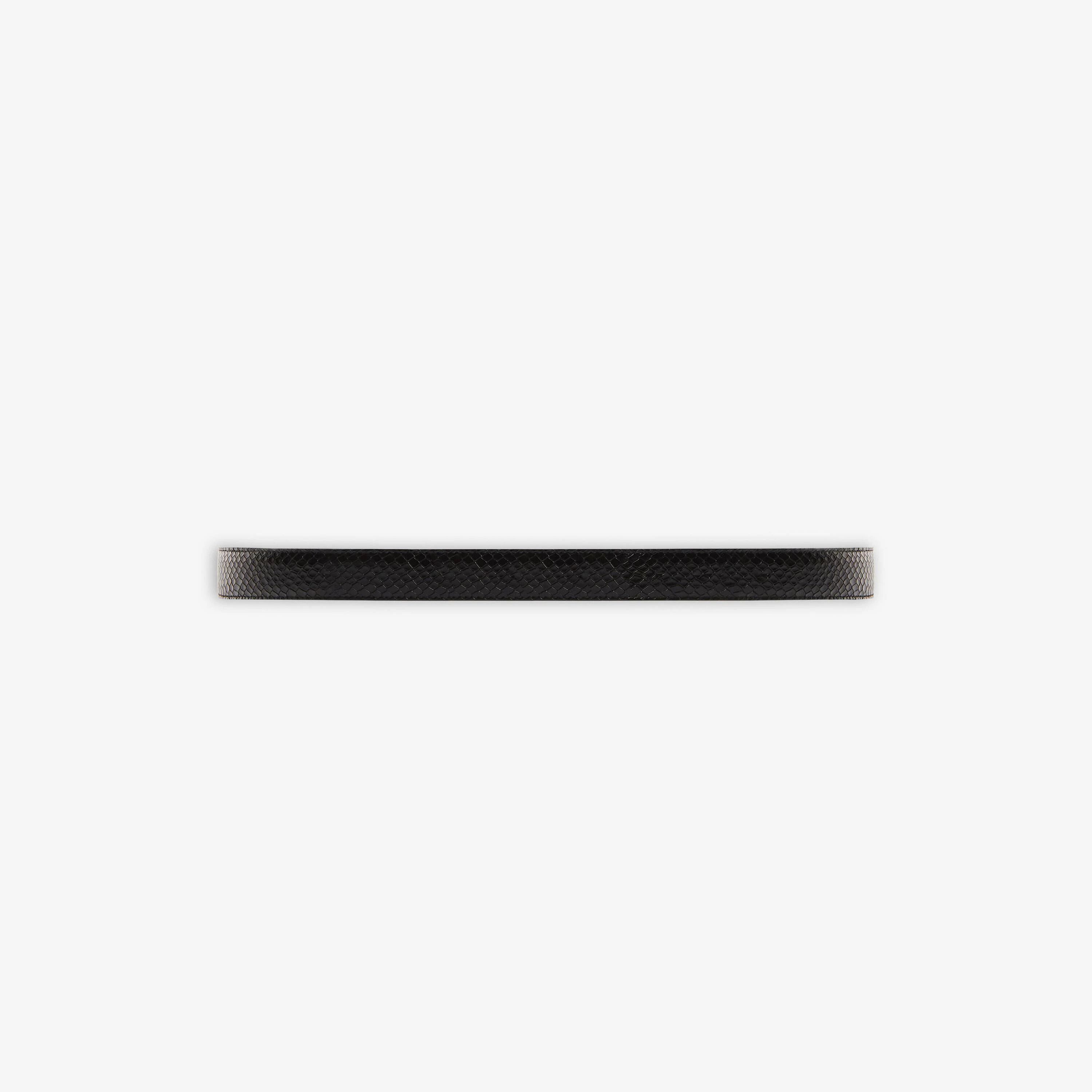 Balenciaga o1la1rc1a0724 Size: OS / BB Thin Belt in Black Size ONE SIZE - 3 Thumbnail