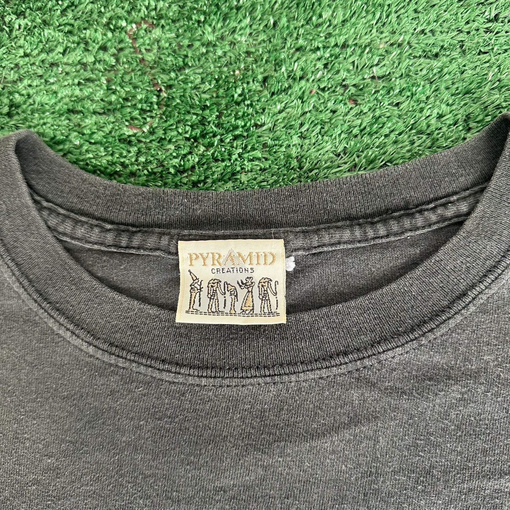 Vintage Vintage Y2K Blue Man Group Luxor Las Vegas T-Shirt Faded Bla Size US L / EU 52-54 / 3 - 3 Thumbnail
