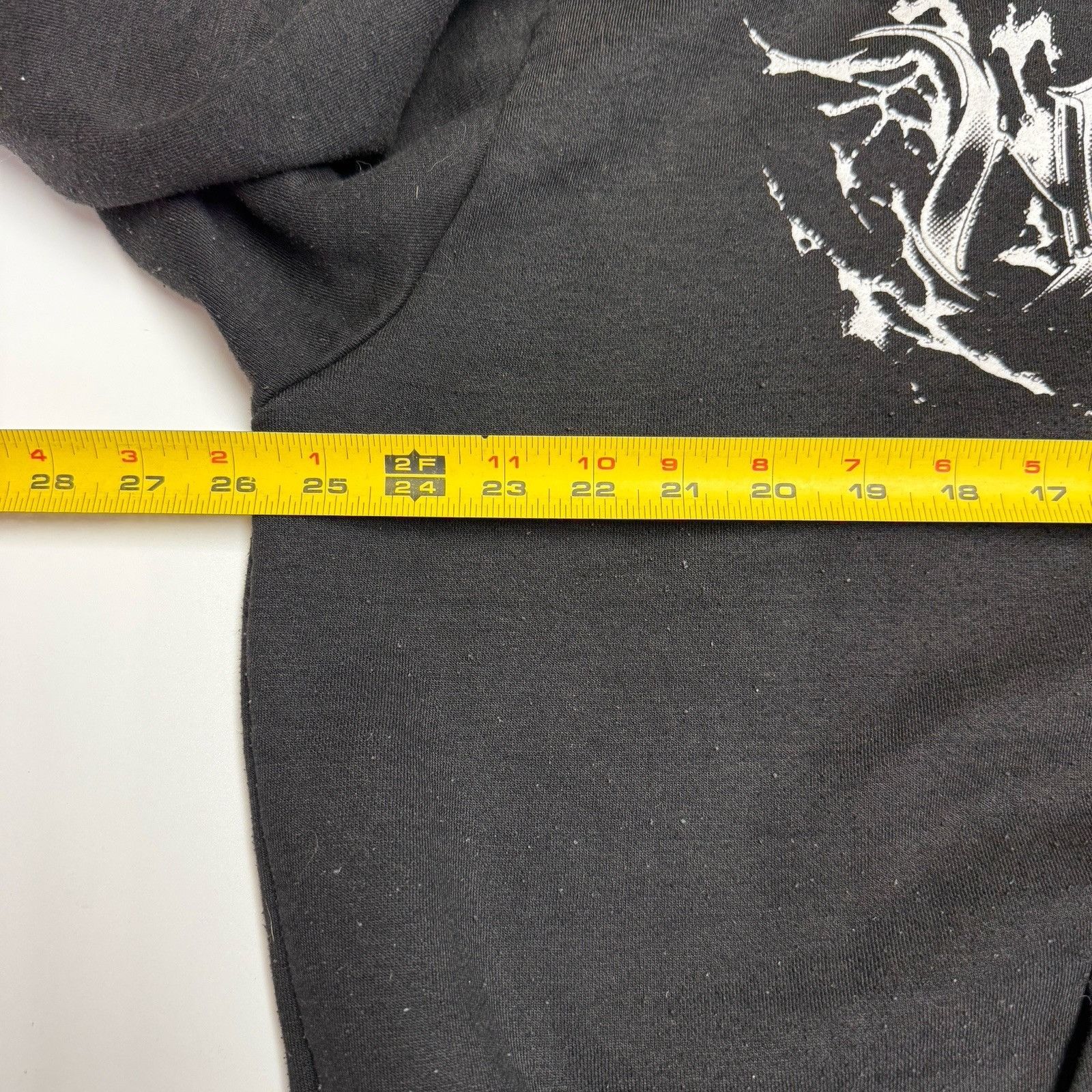 Other Human Vices Hoodie Sweatshirt Mens XL 25.5x27 Black Grunge Size US XL / EU 56 / 4 - 11 Thumbnail