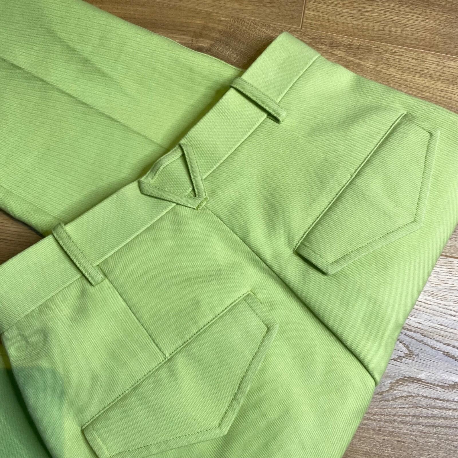 Bottega Veneta Bottega Veneta Green Salon 01 Trousers BNWT Size 36 Straight Size 36" / US 14 / IT 50 - 9 Thumbnail