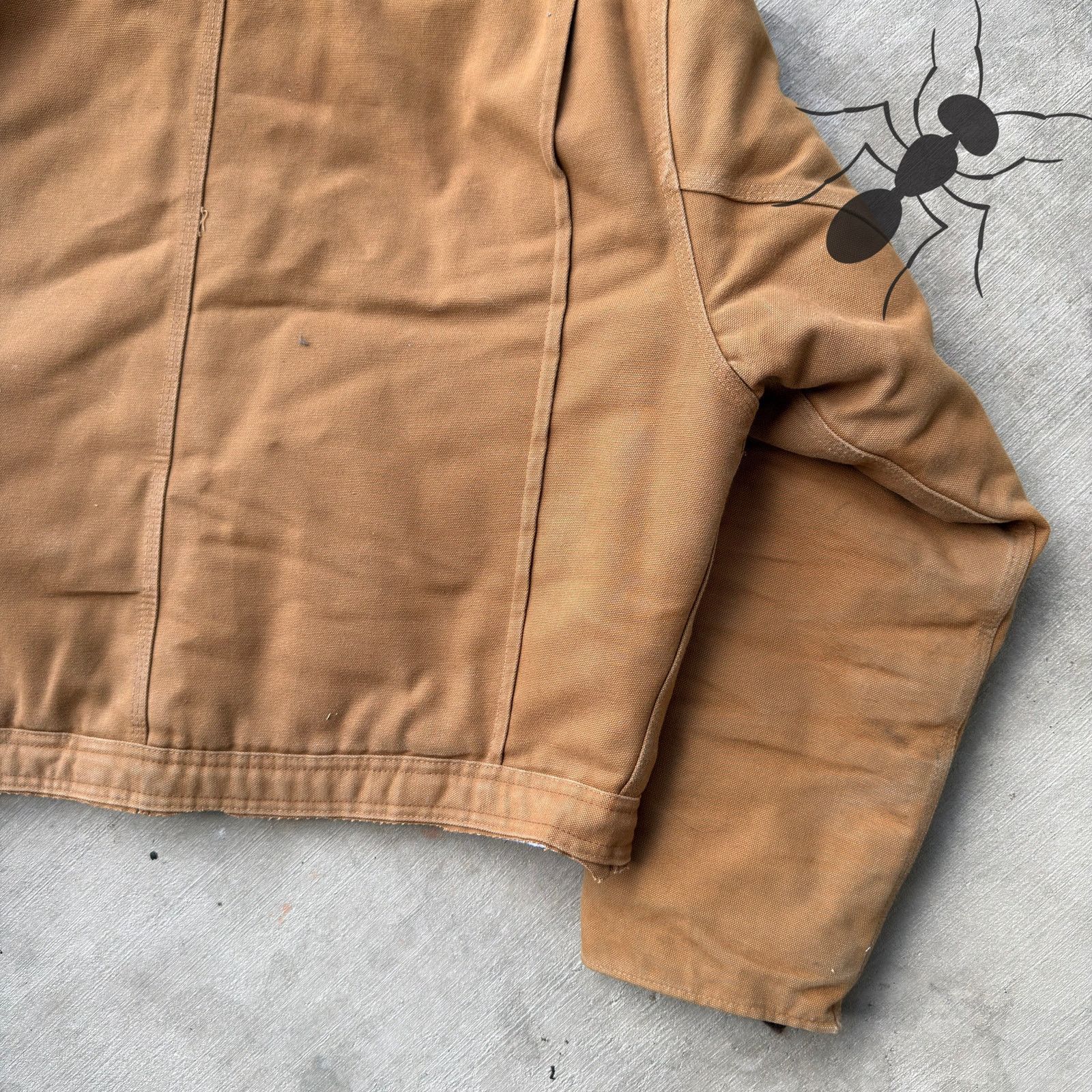 Carhartt × Vintage Carhartt brown cropped Detroit style work wear jacket Size US XL / EU 56 / 4 - 7 Thumbnail