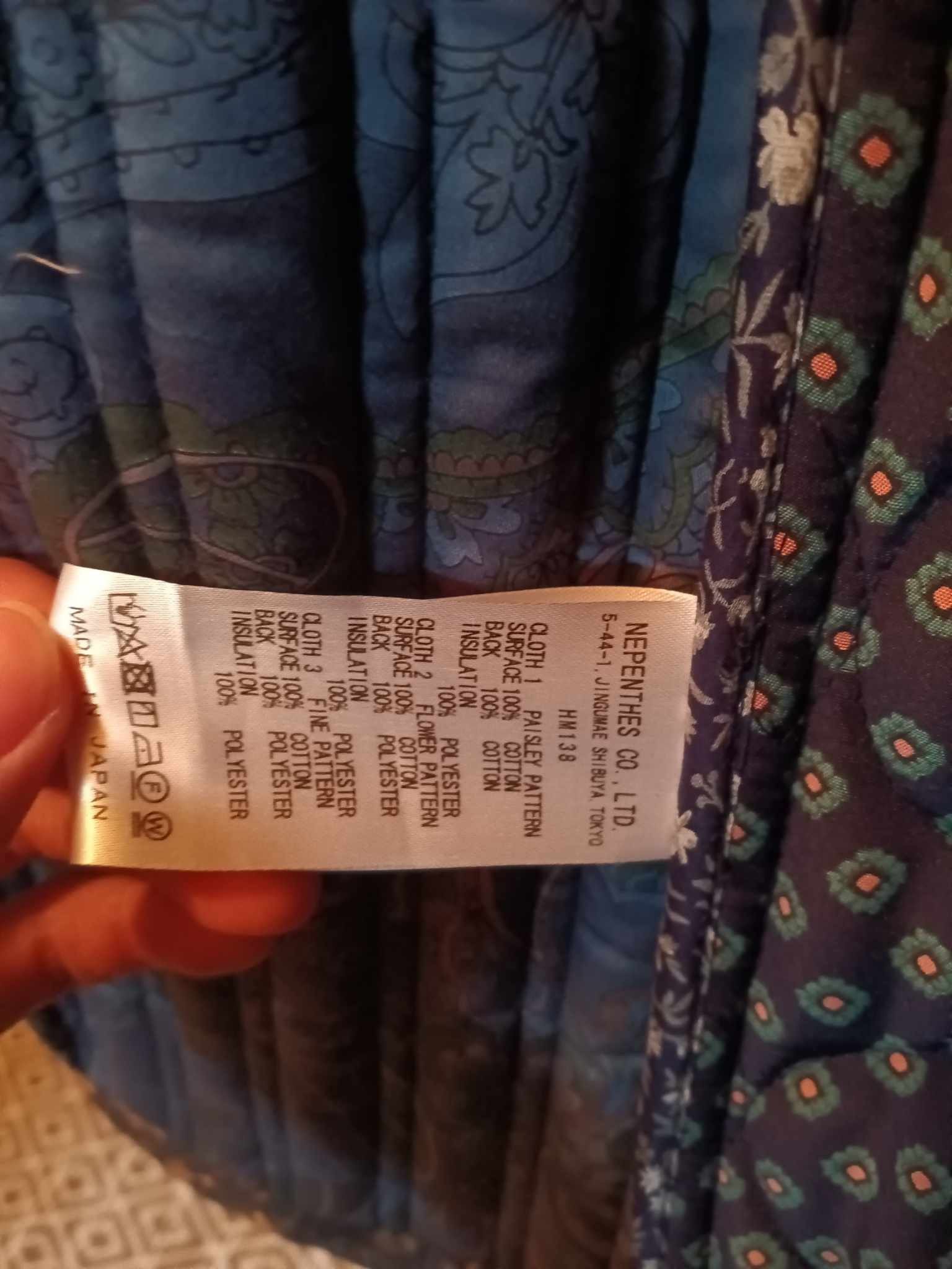 Needles Stitch Quilt Chore Jacket Size US S / EU 44-46 / 1 - 6 Thumbnail