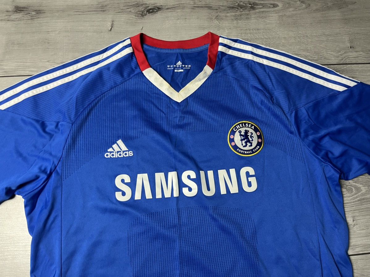 Adidas FC CHELSEA 2010/2011 HOME SOCCER FOOTBALL SHIRT JERSEY Size US XL / EU 56 / 4 - 3 Thumbnail