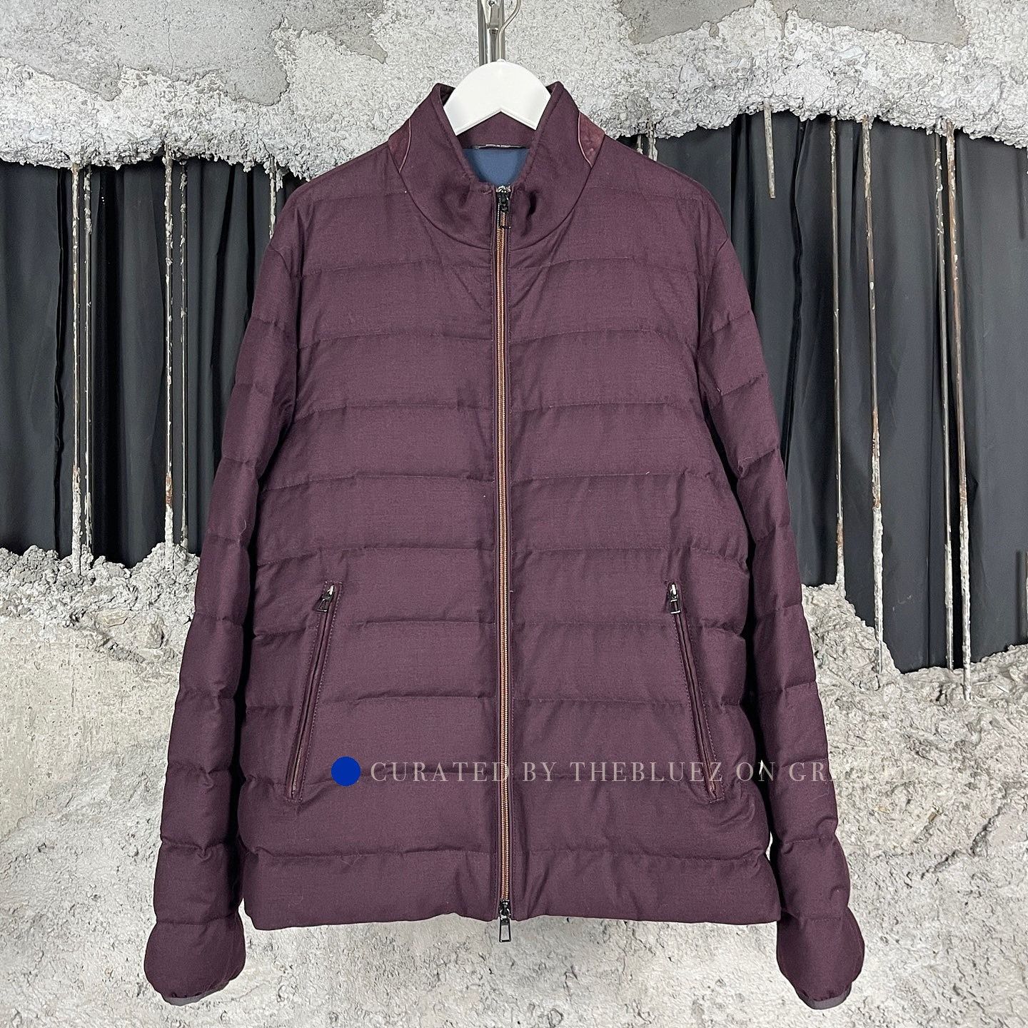 Loro Piana Red Puffer Jacket with Zip Closure Size M Size US M / EU 48-50 / 2 - 1 Thumbnail