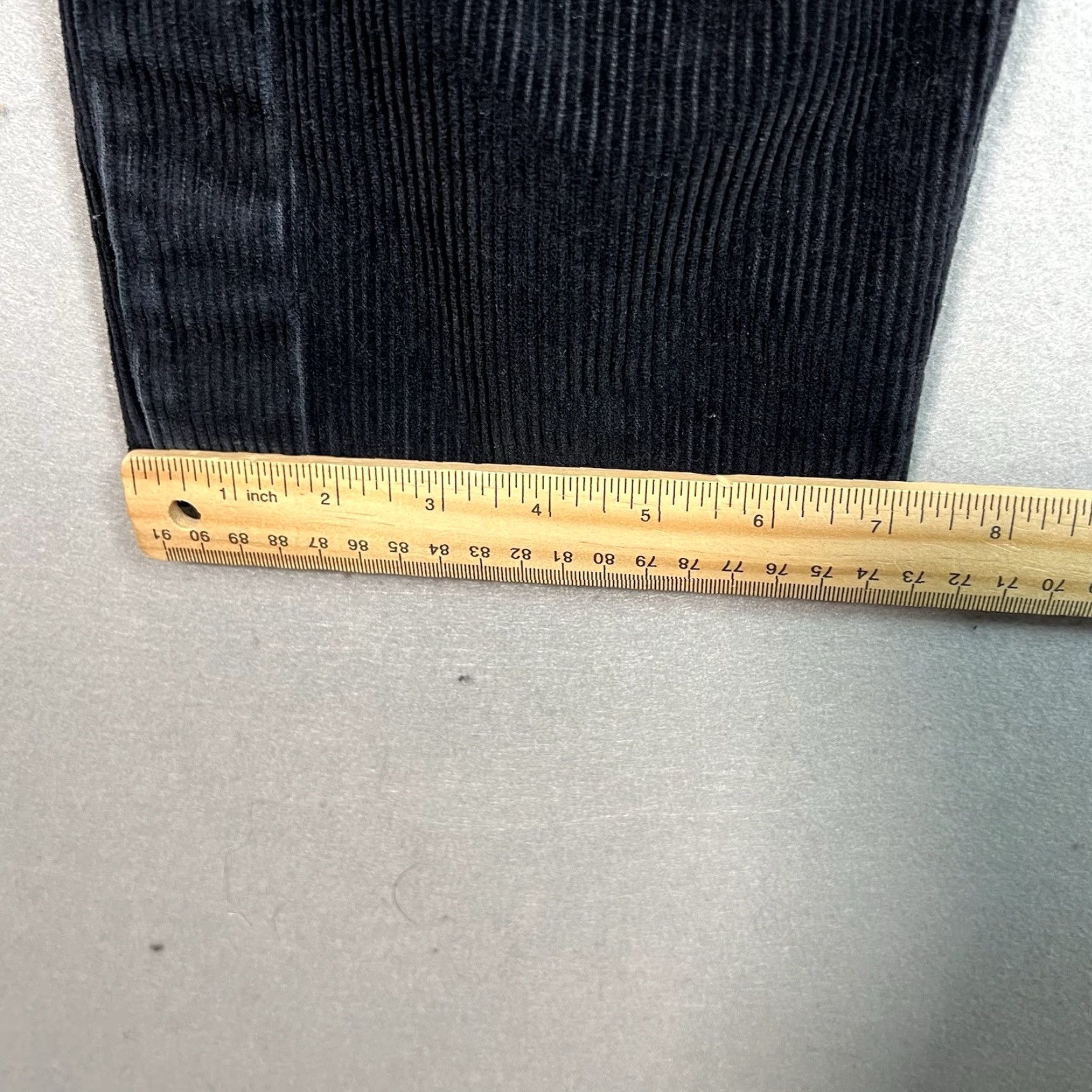 Vintage General Research Corduroy Pants Men Adult 29 x 26 Belted Black 90s Vintage Chino Flat Front Mens Size US 29 - 5 Thumbnail