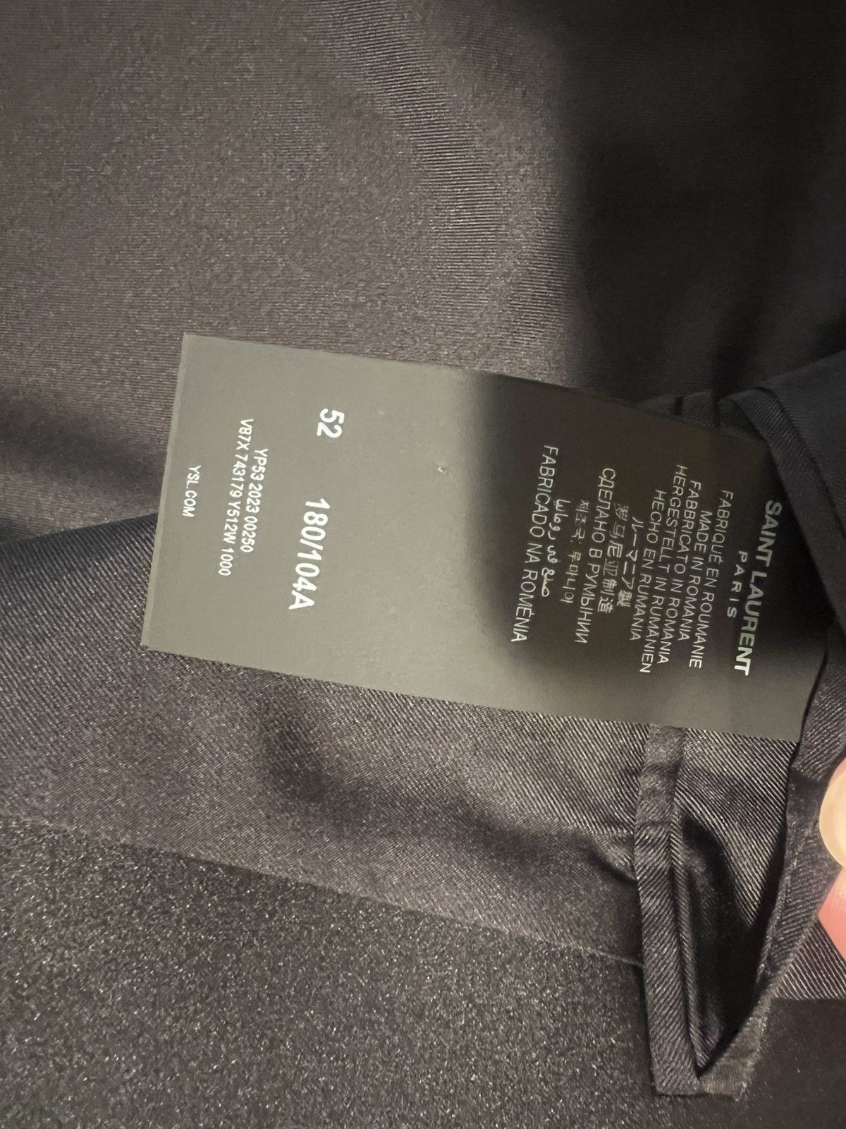 Saint Laurent Paris Saint Laurent tuxedo Blazer. 52/42 $3150 Size 42R - 9 Thumbnail