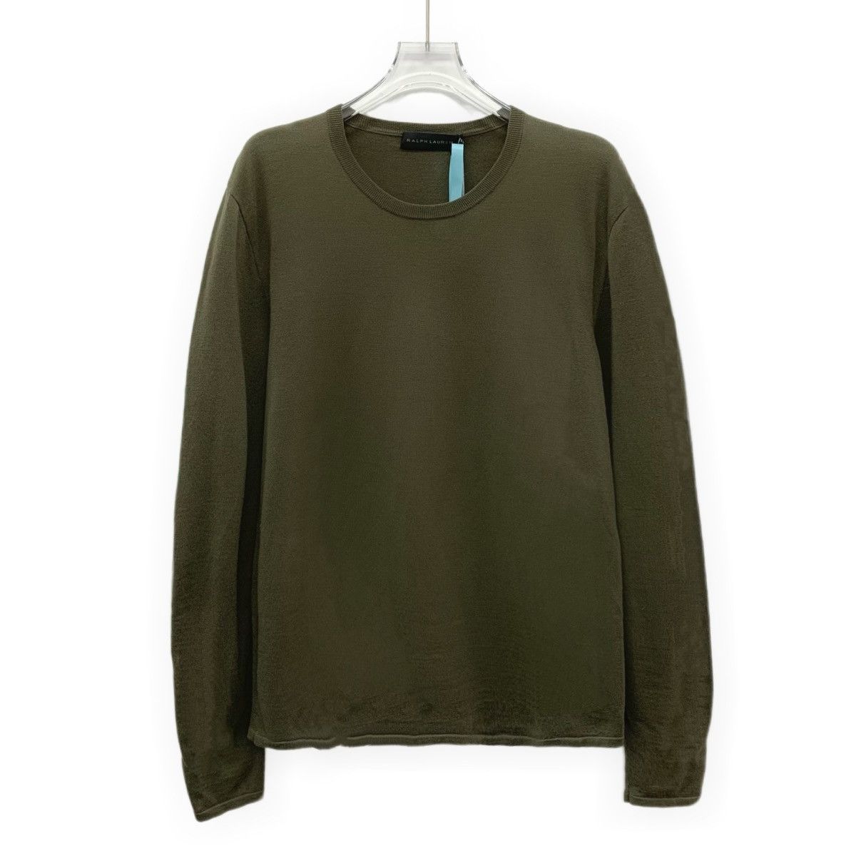 Ralph Lauren Ralph Lauren Army Green Wool Long Sleeve Knit Sweater K26WX Size US M / EU 48-50 / 2 - 1 Thumbnail